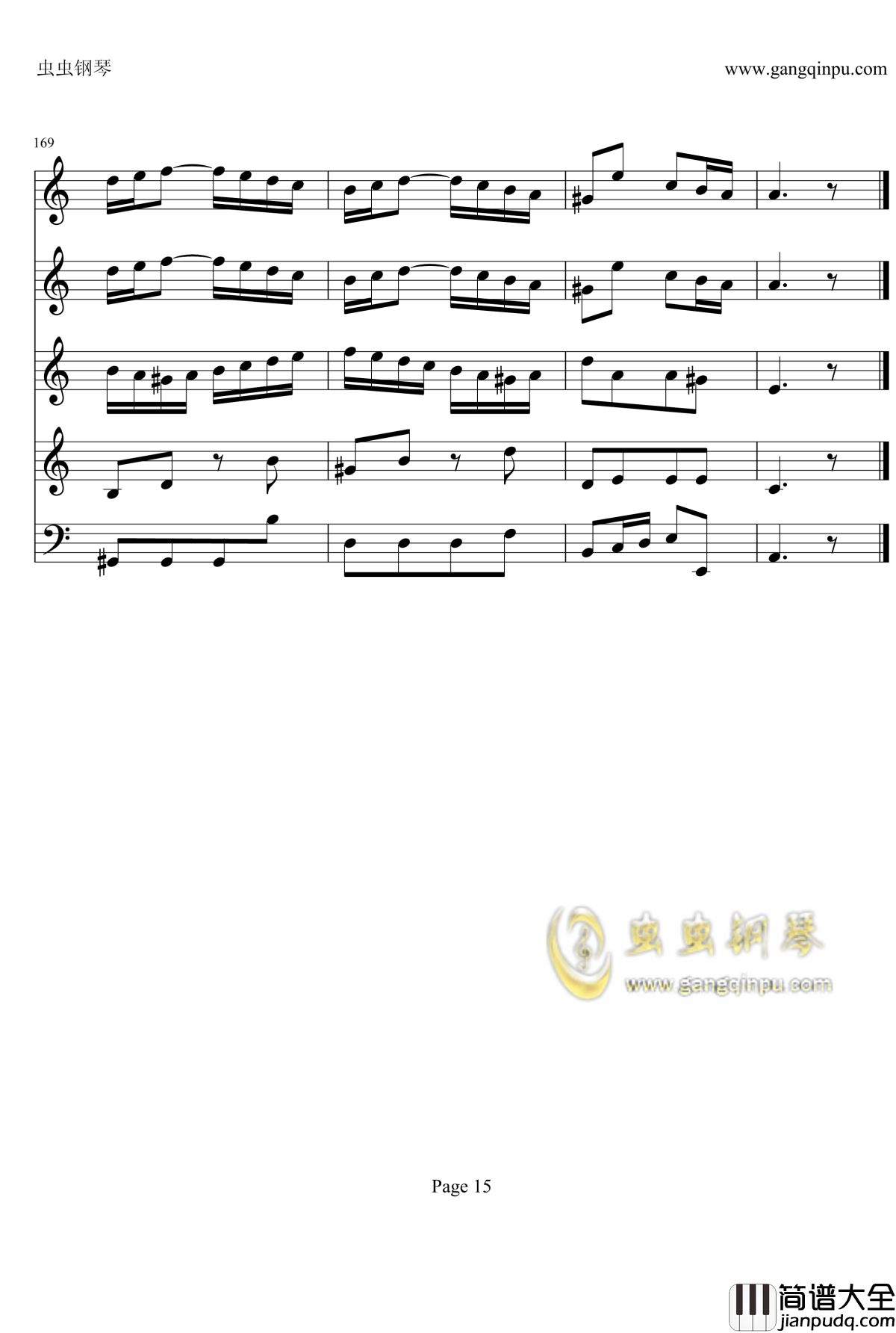a小调小提琴协奏曲钢琴谱_巴赫_P.E.Bach
