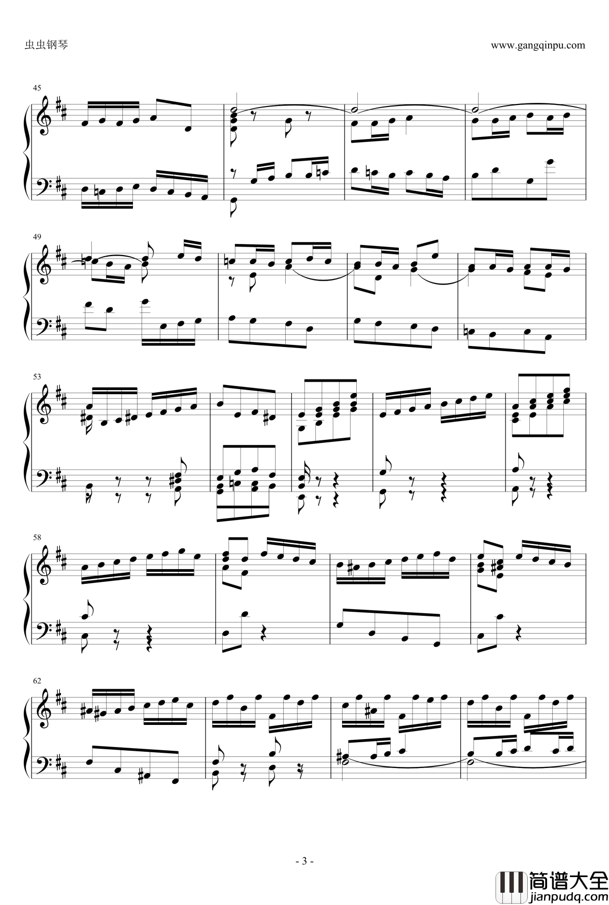 BWV831ECHO钢琴谱_雅克·奥芬巴赫