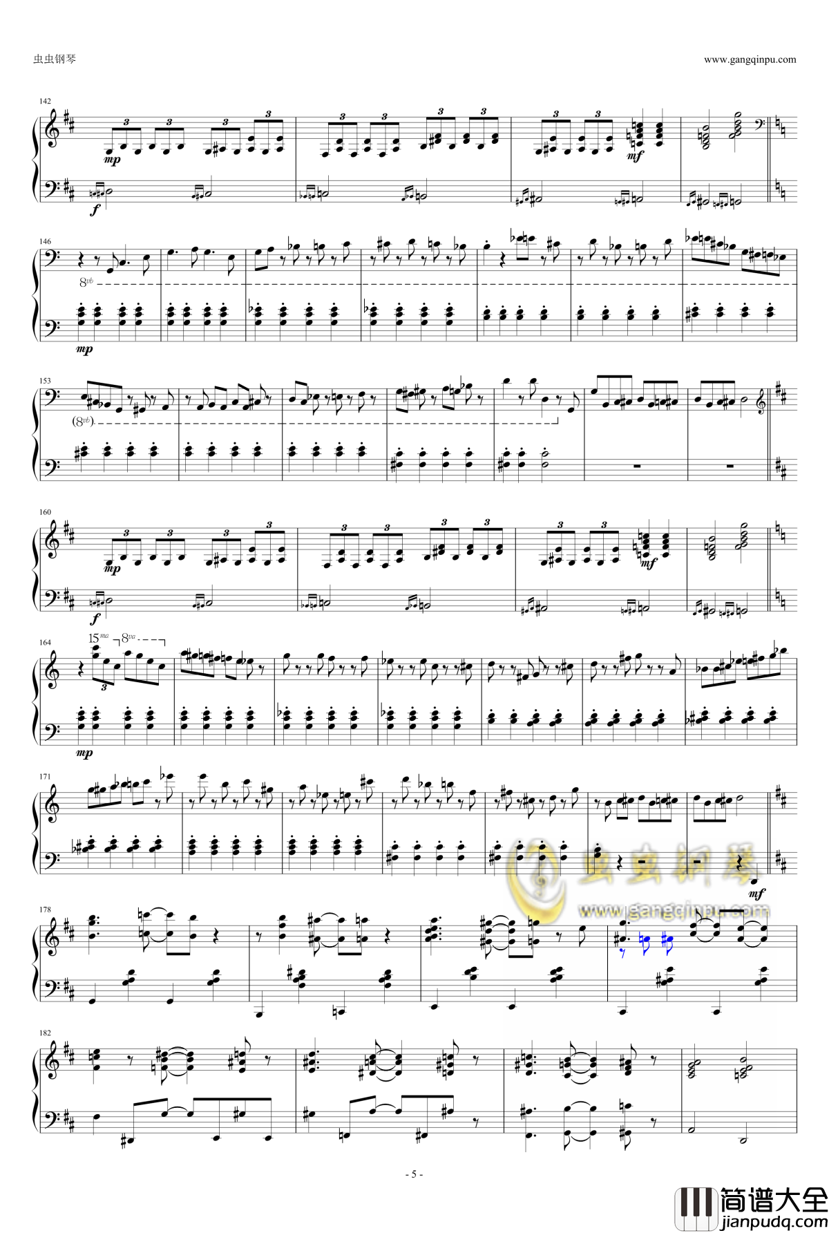 Jazz_Chopin_Etude_Op.25_No.9钢琴谱_独奏_Bernd_Lhotzky