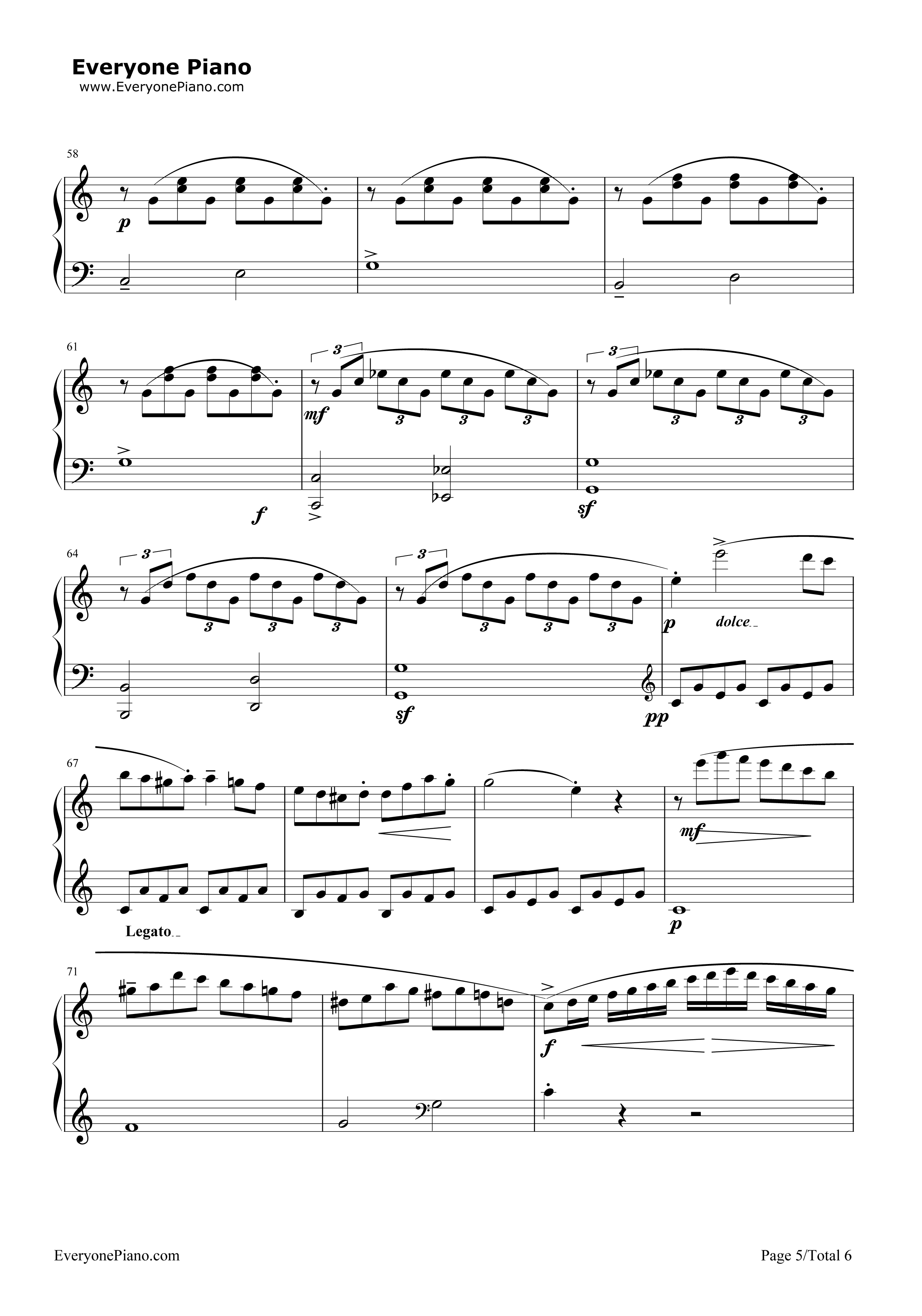 库劳小奏鸣曲OP.20_NO.1钢琴谱_库劳