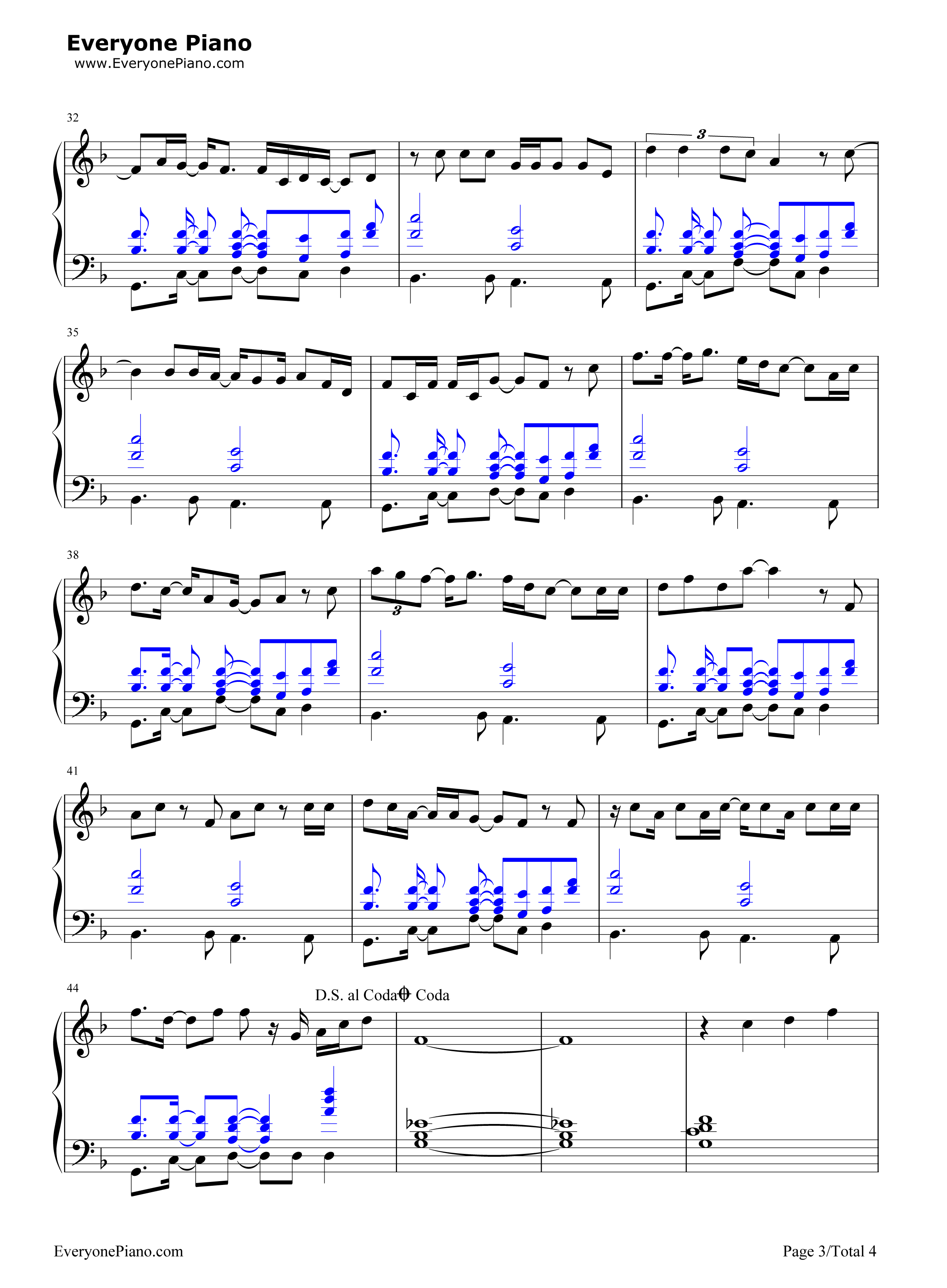 Seasons_of_Love钢琴谱_Jonathan_Larson