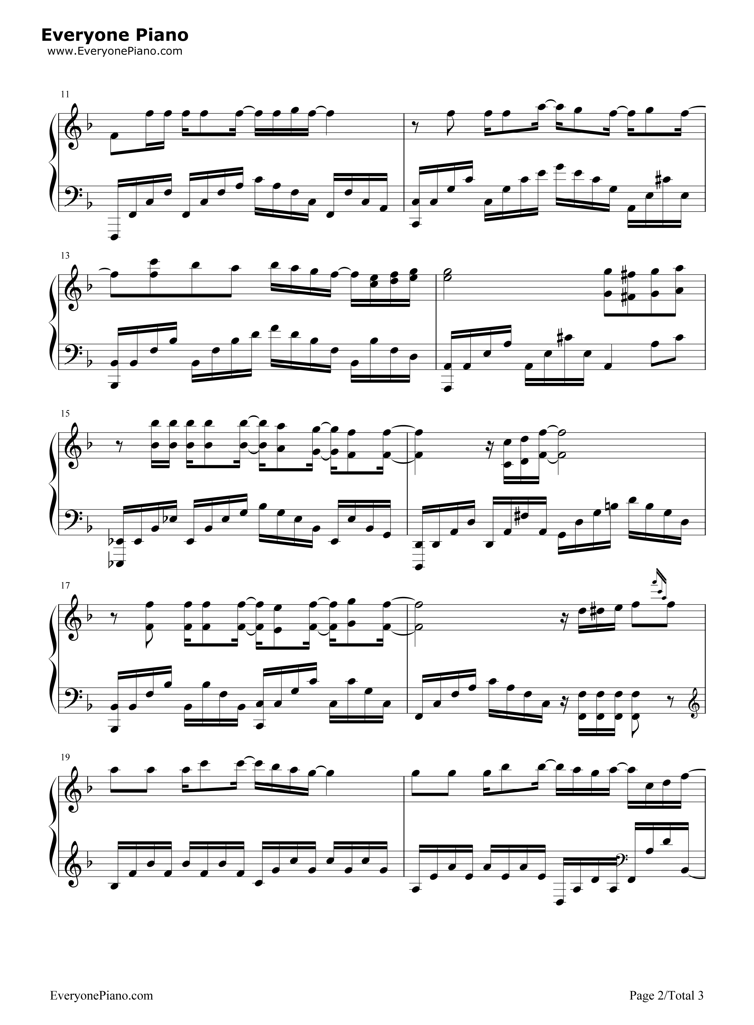 Step_by_Step_Up钢琴谱_Fourfolium