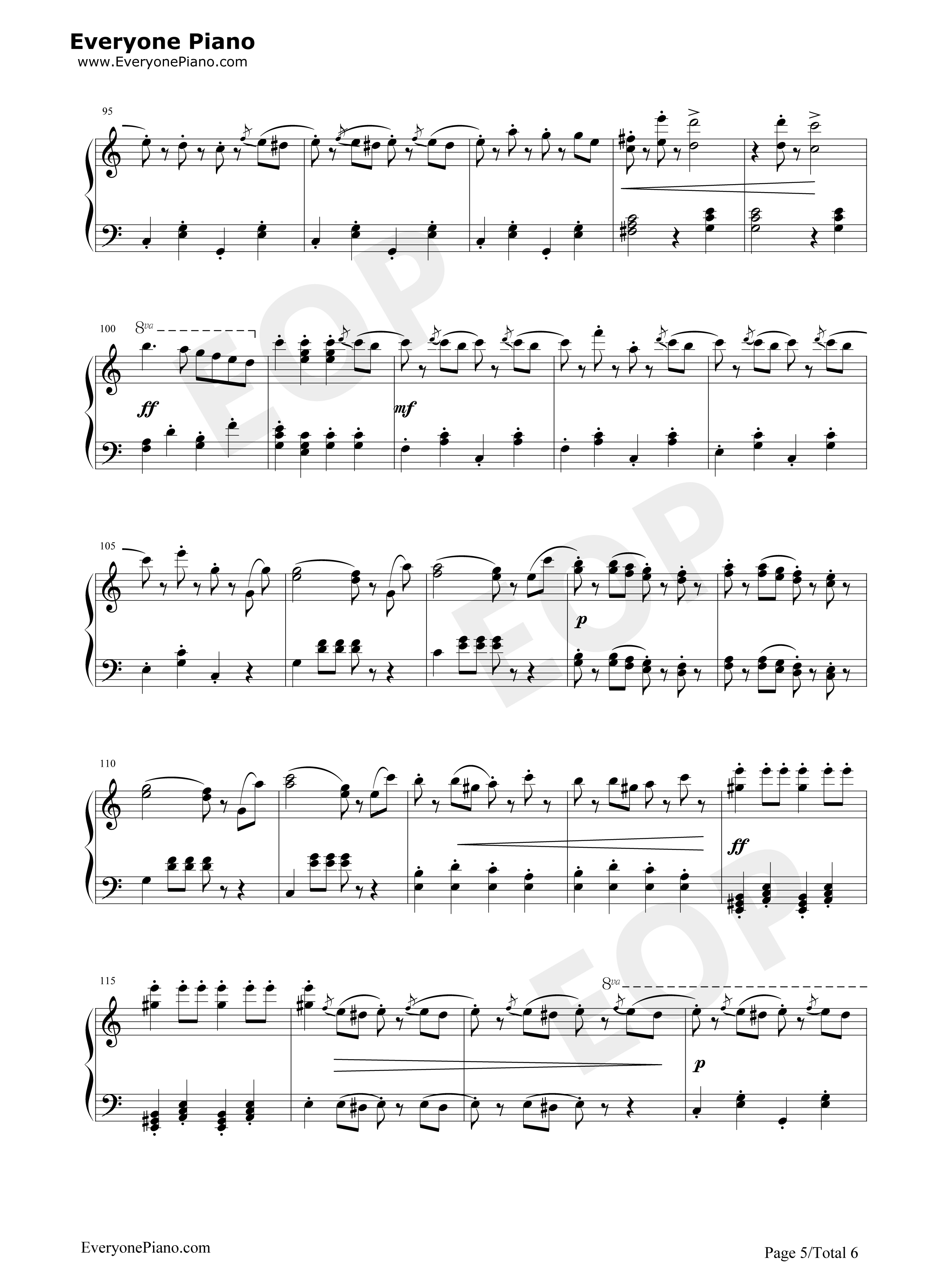 拉德斯基进行曲钢琴谱_约翰·施特劳斯__Johann_Strauss_Sr.