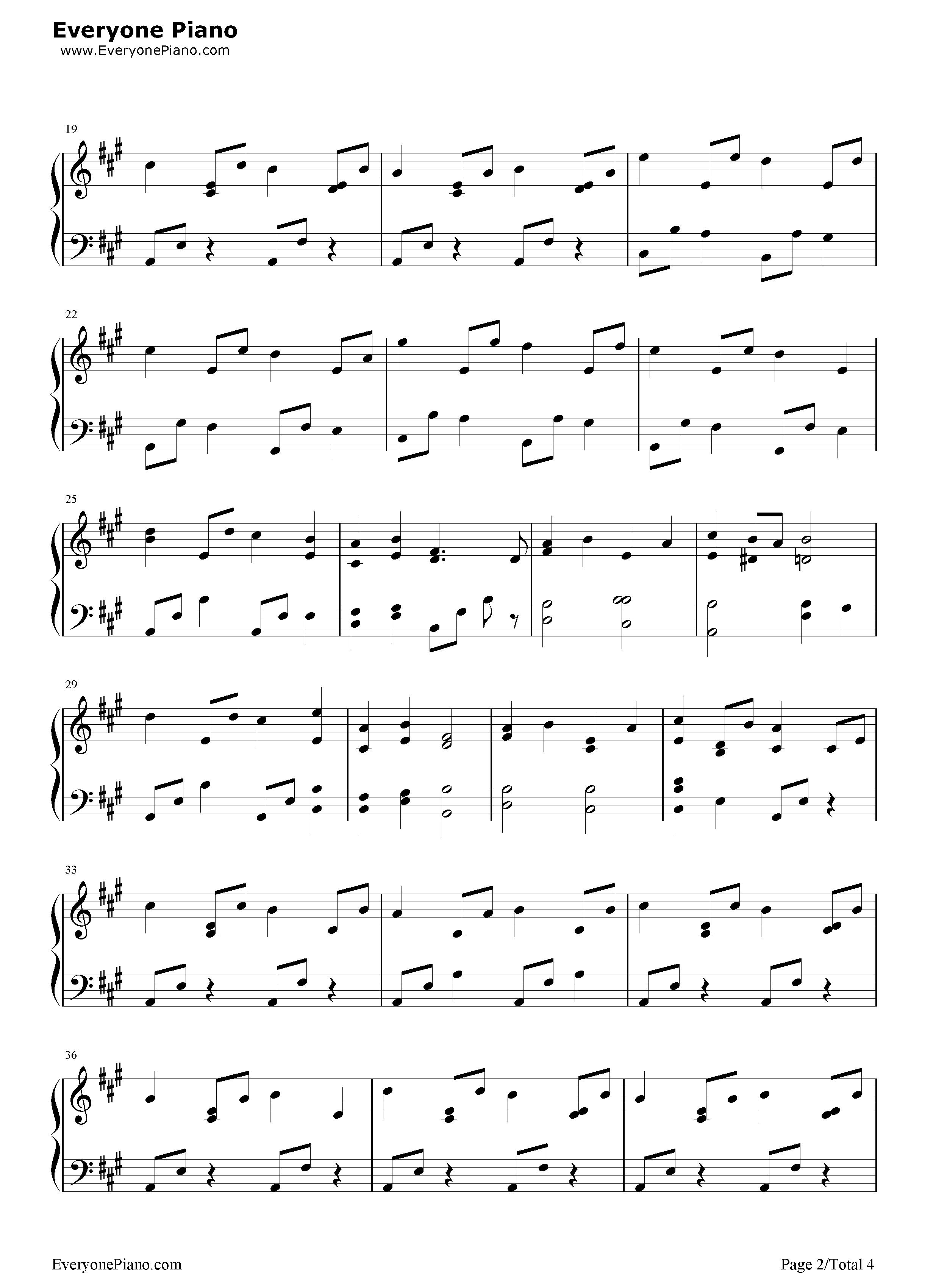 橙色の時钢琴谱_吉森信