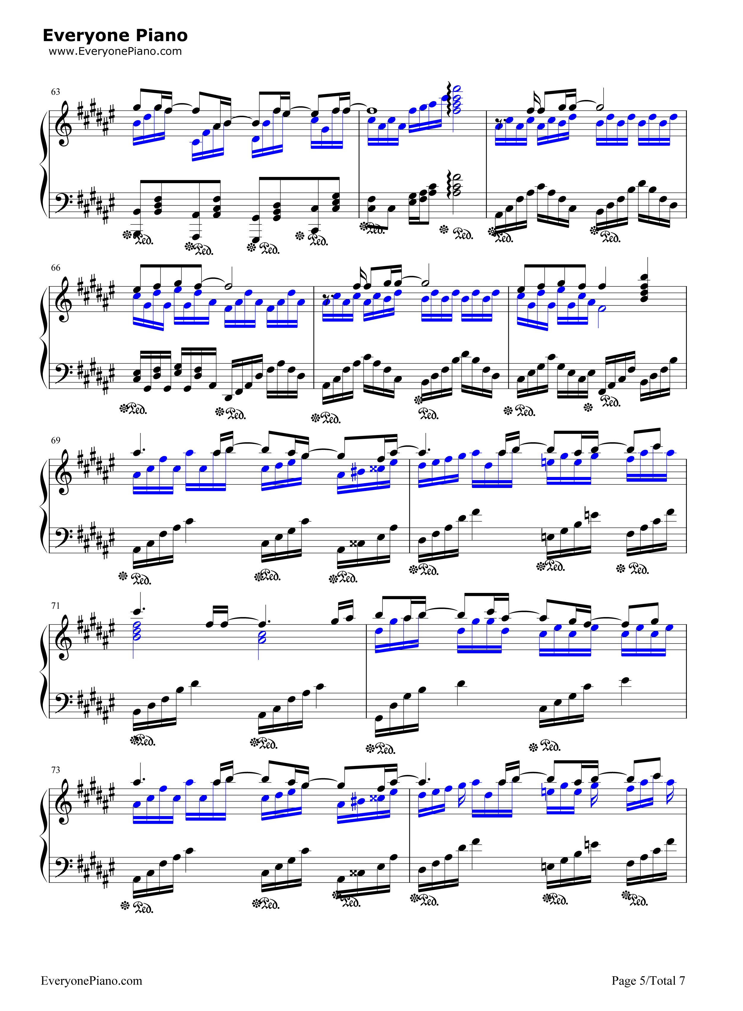 ハナミズキ钢琴谱_一青窈