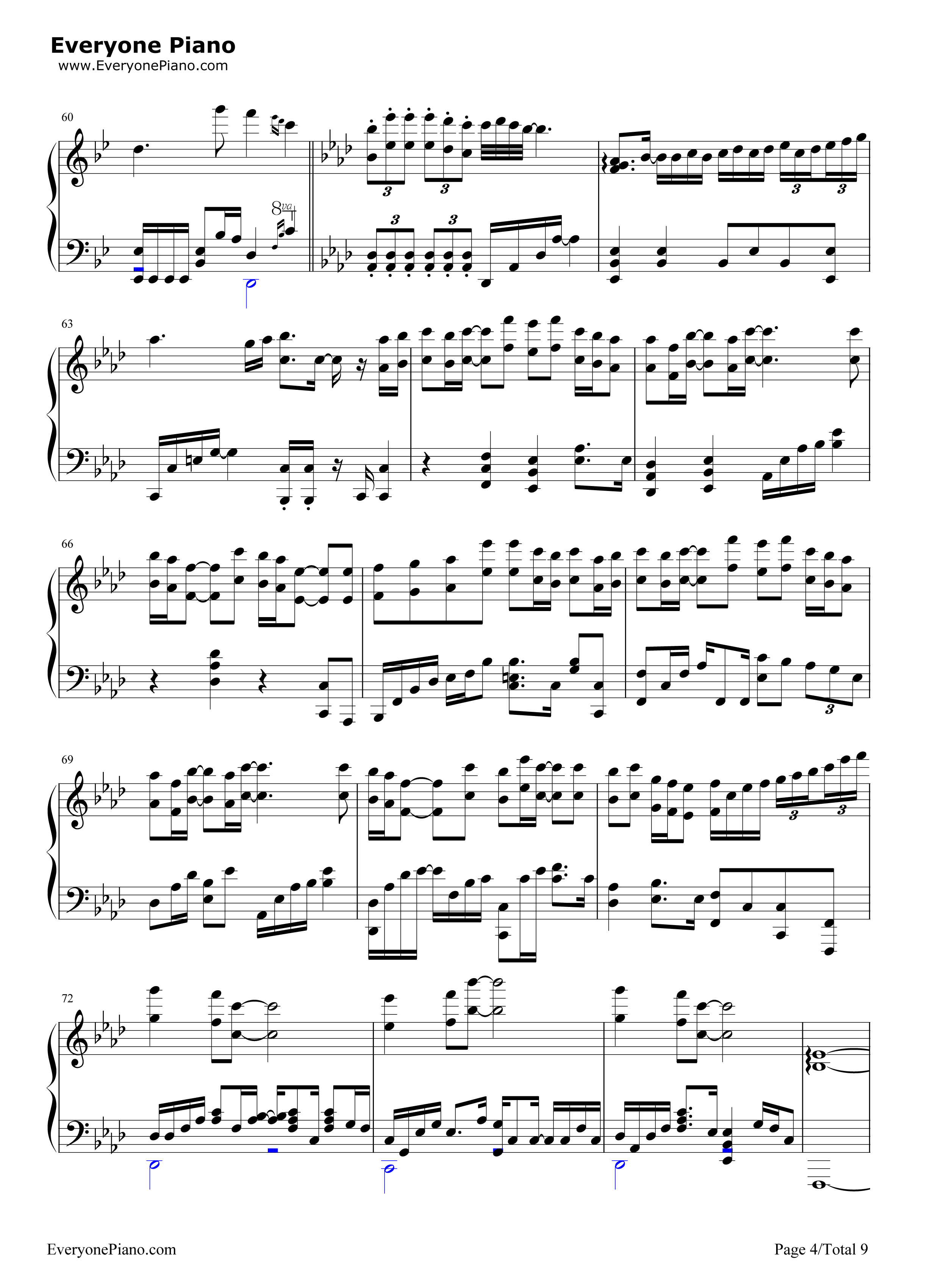 灵契钢琴谱_Assen捷_五音Jw