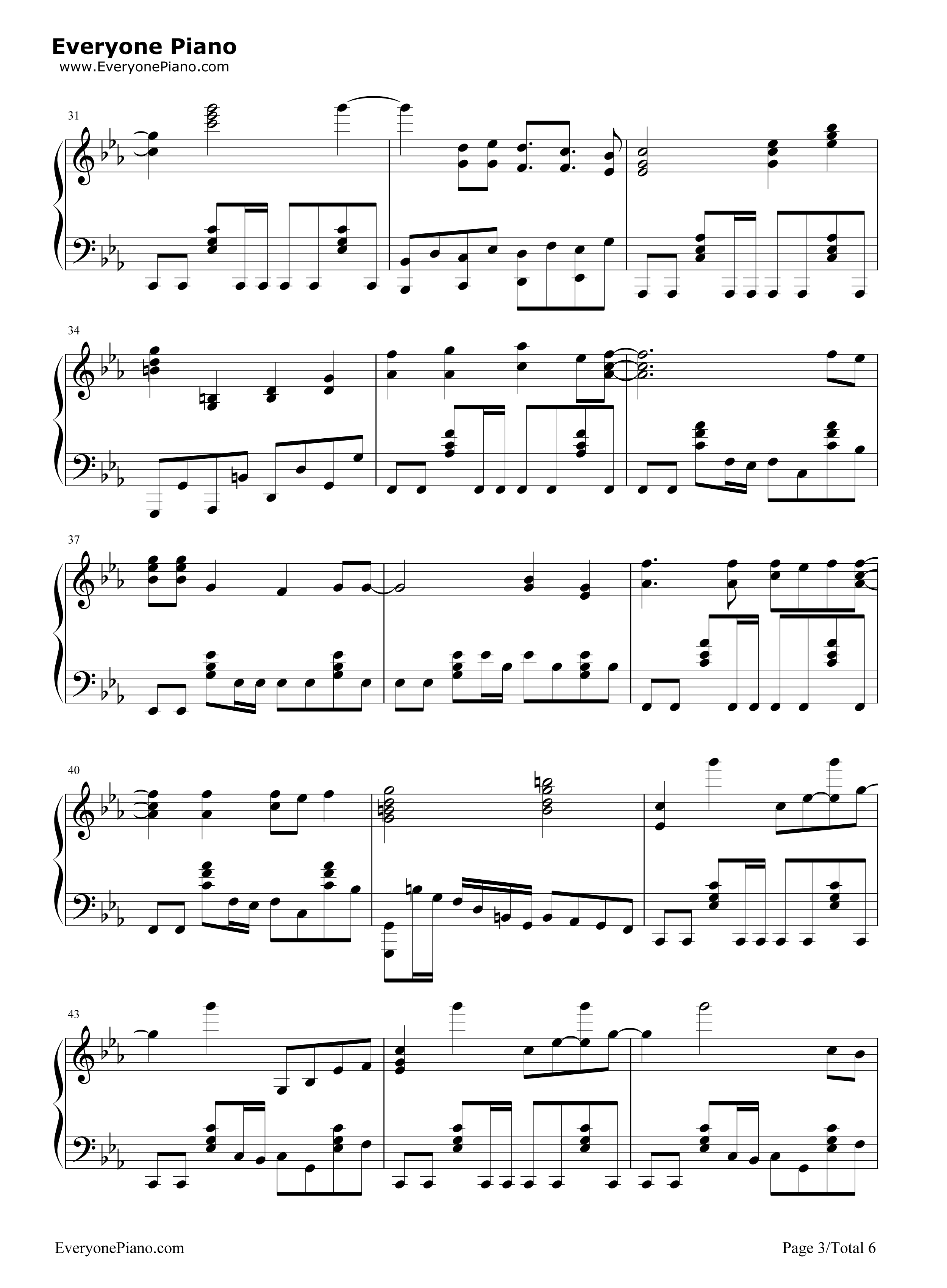 神様お願い钢琴谱_ハナエ（EMI音乐）