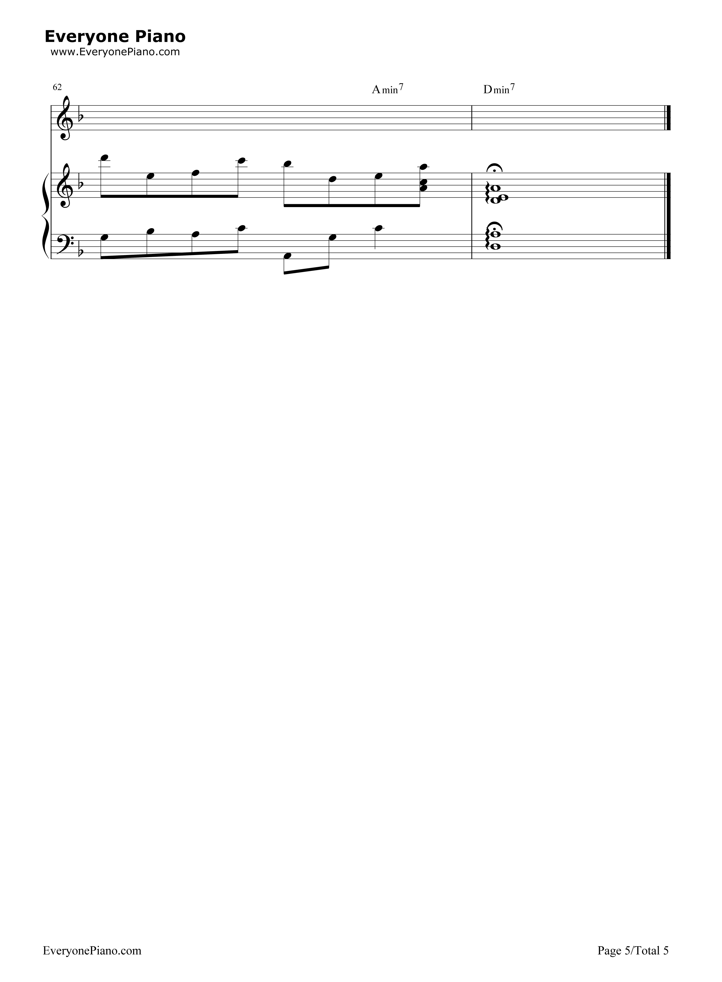 素敌だね钢琴谱_中野律纪（RIKKI）