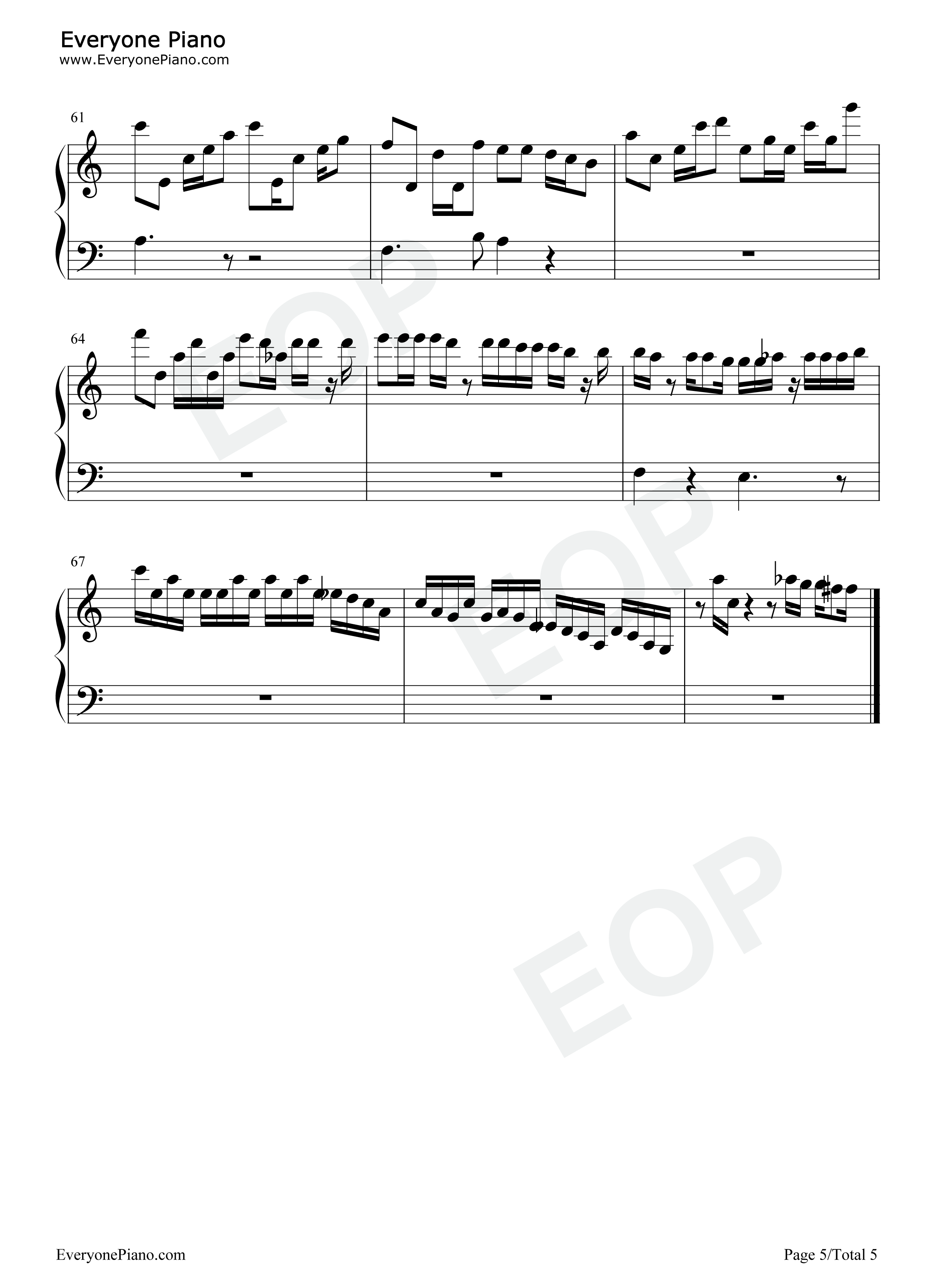 Santé钢琴谱_Stromae