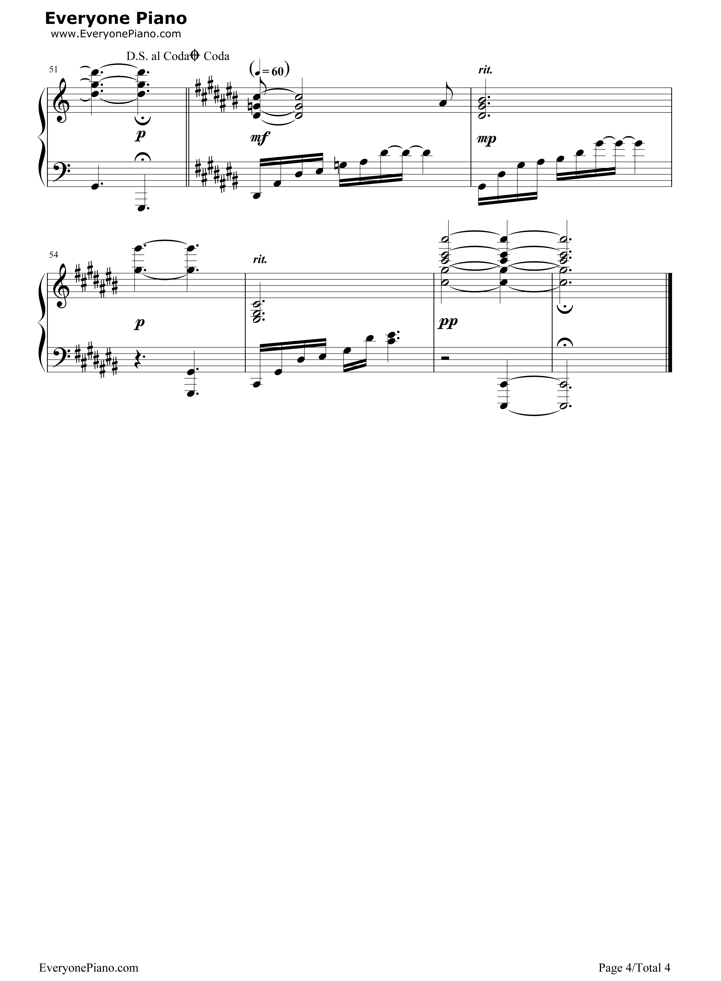 Allegro_Cantabile钢琴谱_SUEMITSU_&_THE_SUEMITH