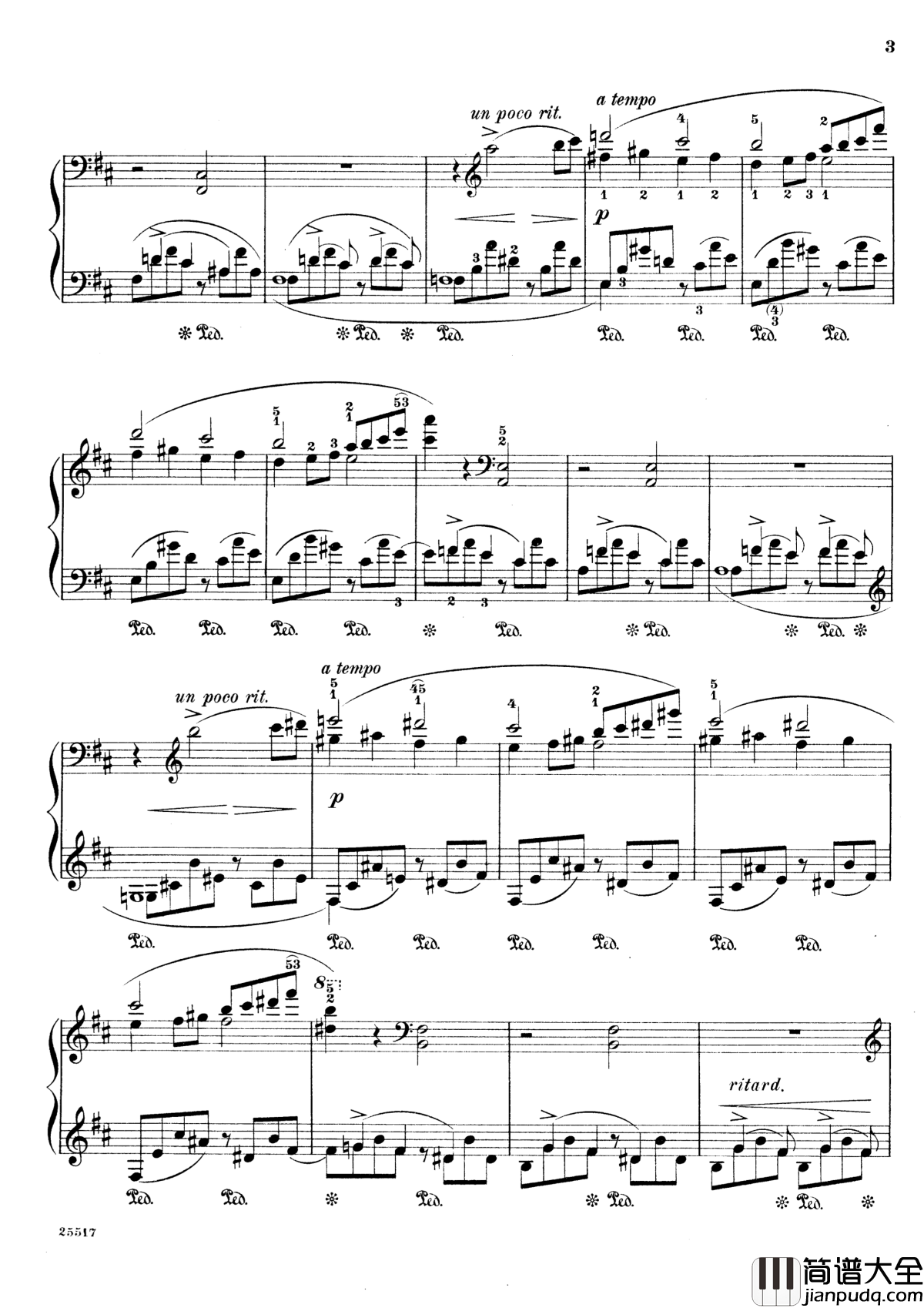b小调夜曲Op.20No.1钢琴谱_斯甘巴蒂