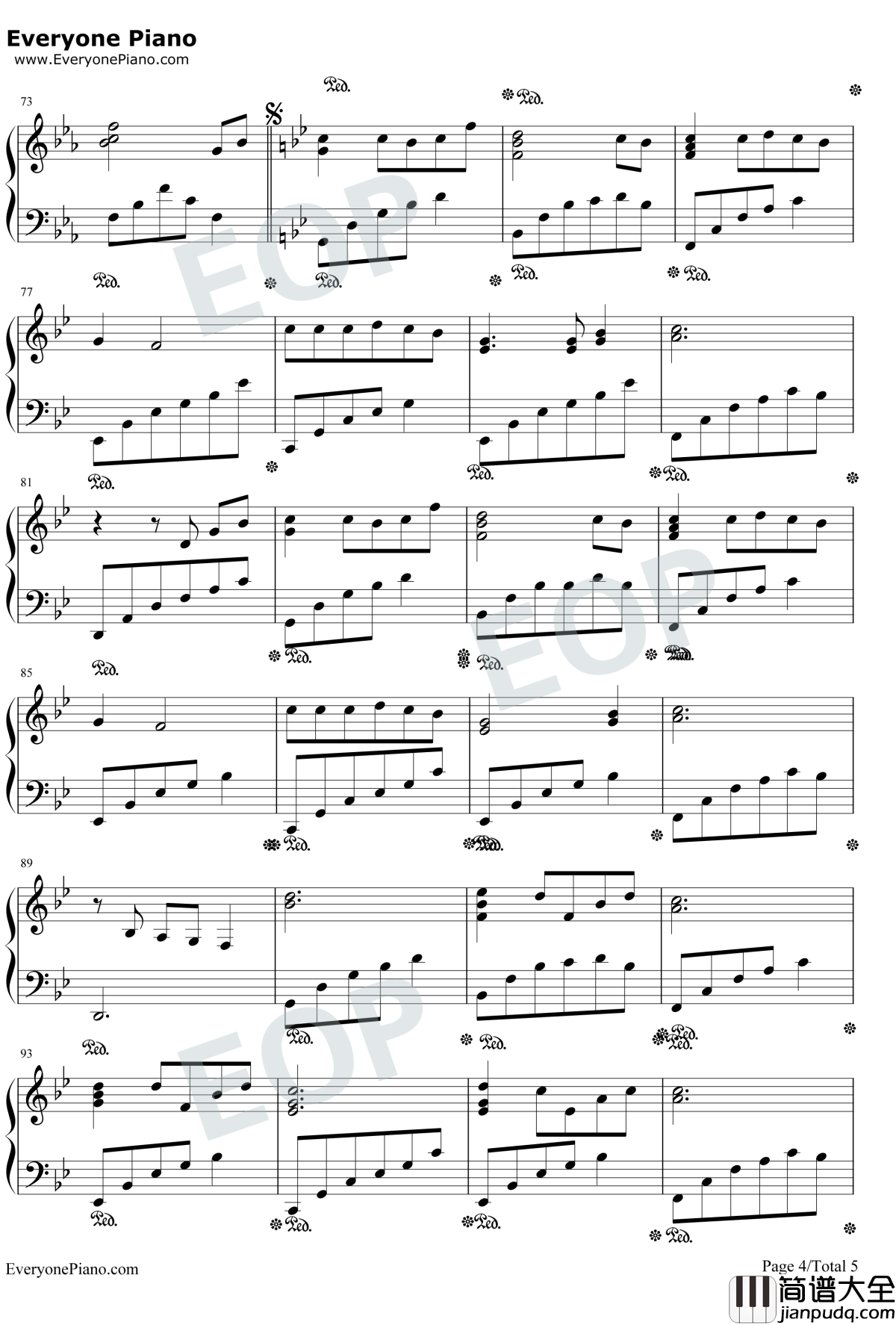 Arrietty's_Song钢琴谱_塞西尔·科贝尔セシルコルベル宫崎骏_借东西的小人阿莉埃蒂_宫崎骏动画