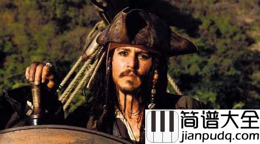 He's_a_Pirate钢琴谱__Jarrod_Radnich_电影_加勒比海盗_主题曲