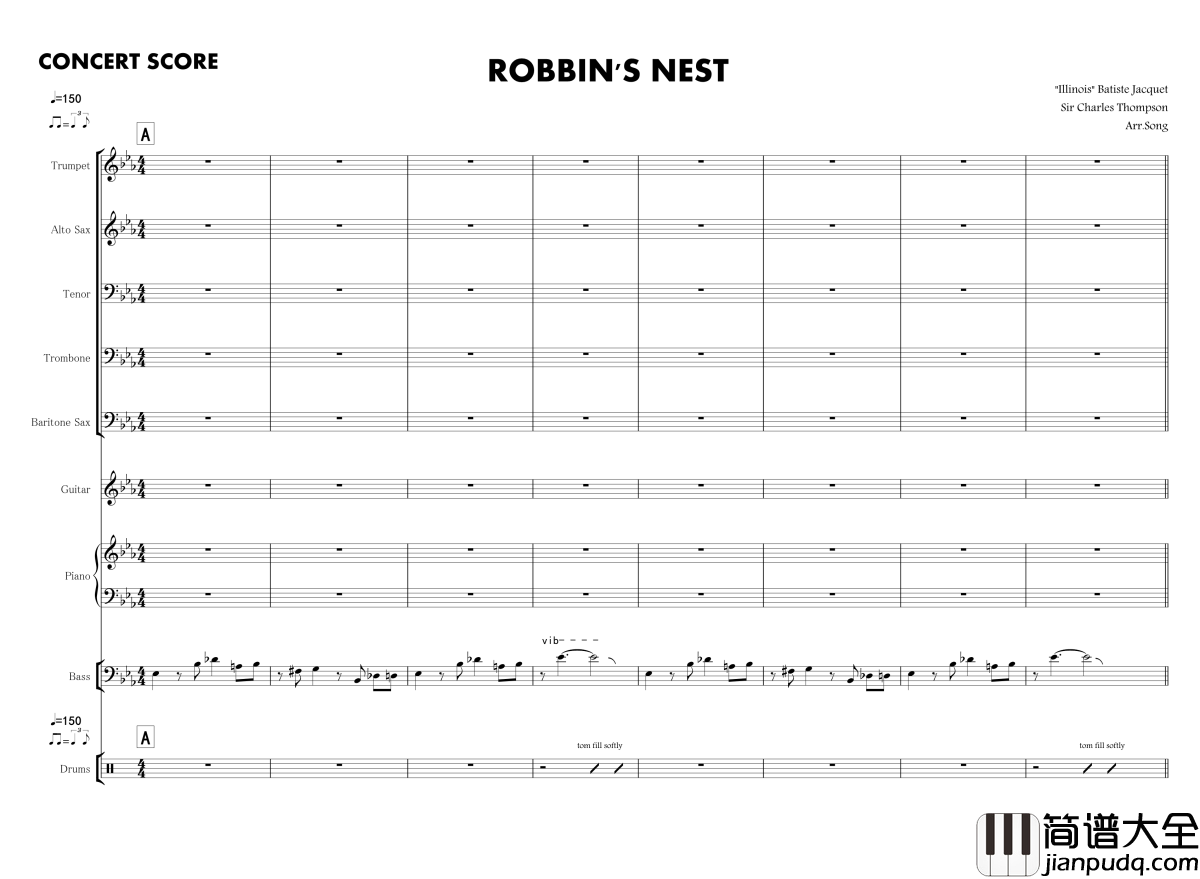 Robbin's_Nest钢琴谱_brothersong