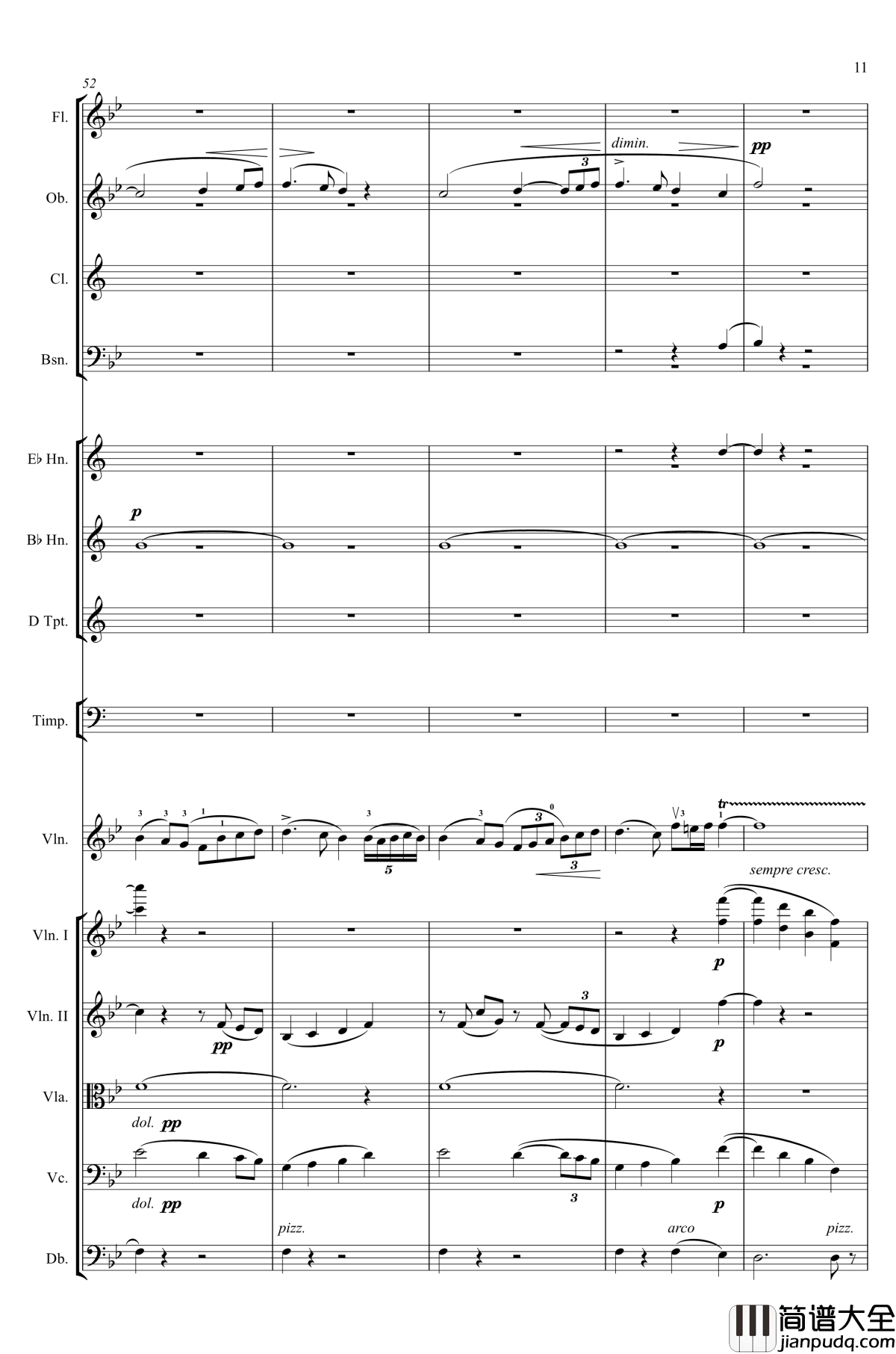 g小调第1小提琴协奏曲Op.26钢琴谱_第一乐章_Max_Bruch