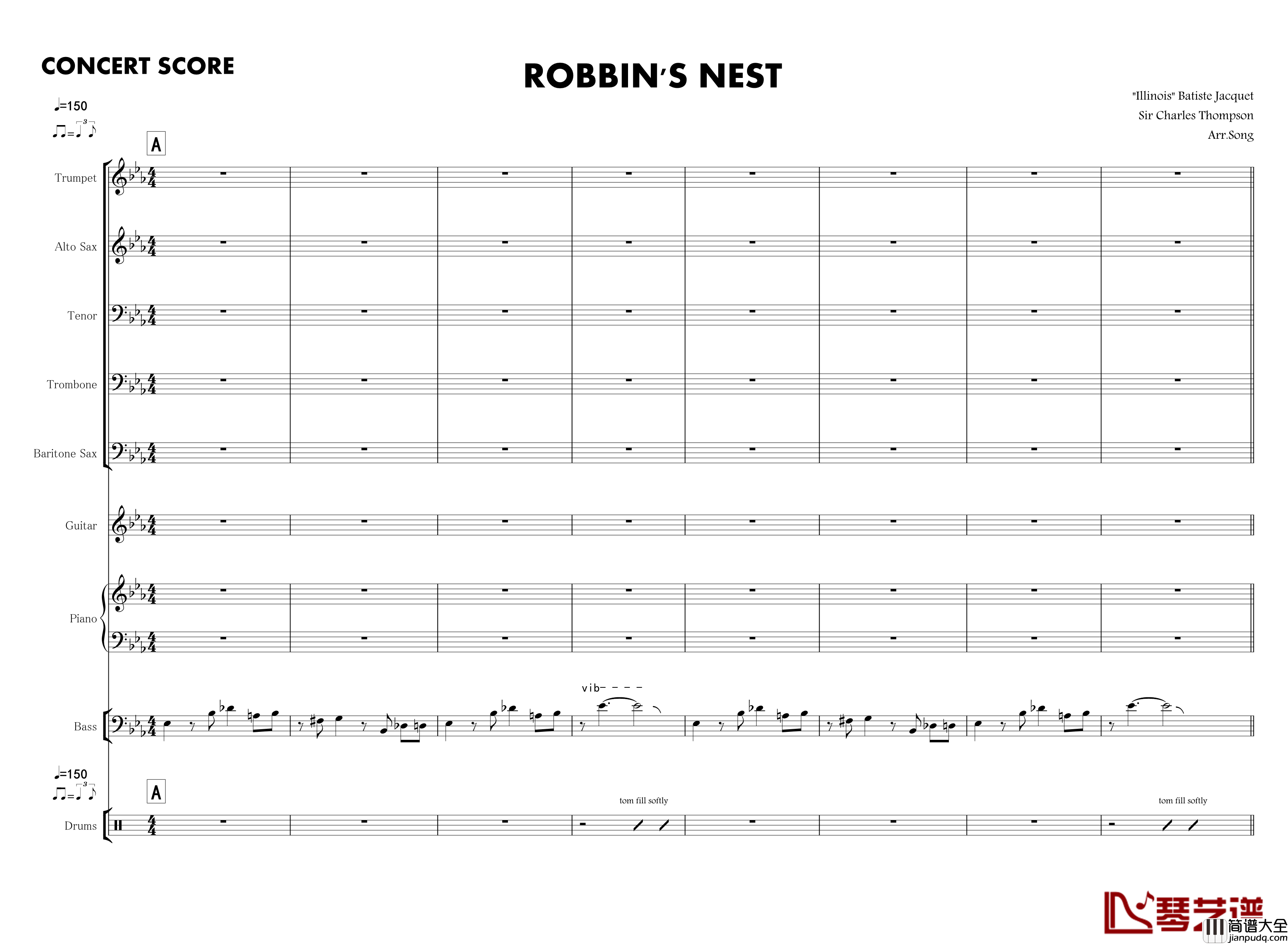 Robbin's_Nest钢琴谱_brothersong