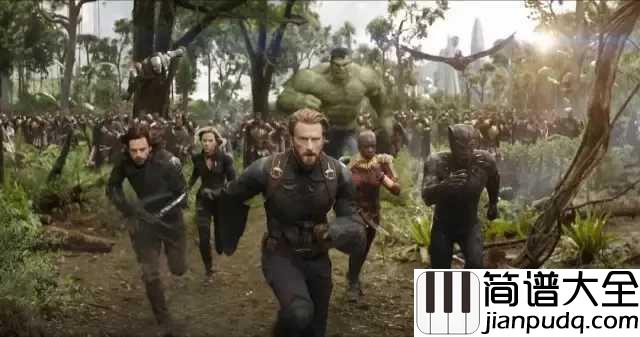 The_Avengers钢琴谱_终于等到你复仇者联盟3超级英雄阵亡倒计时