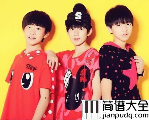 不完美小孩钢琴谱__TFBOYS｜你给我的爱也许不完美，但却最美