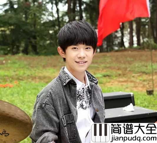 少年说钢琴谱_tfboys_我们挺起胸膛_去乘风破浪