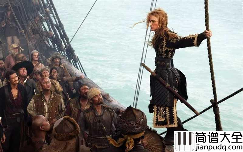 he's_a_pirate钢琴谱_加勒比海盗主题曲_杰克船长，你还好吗