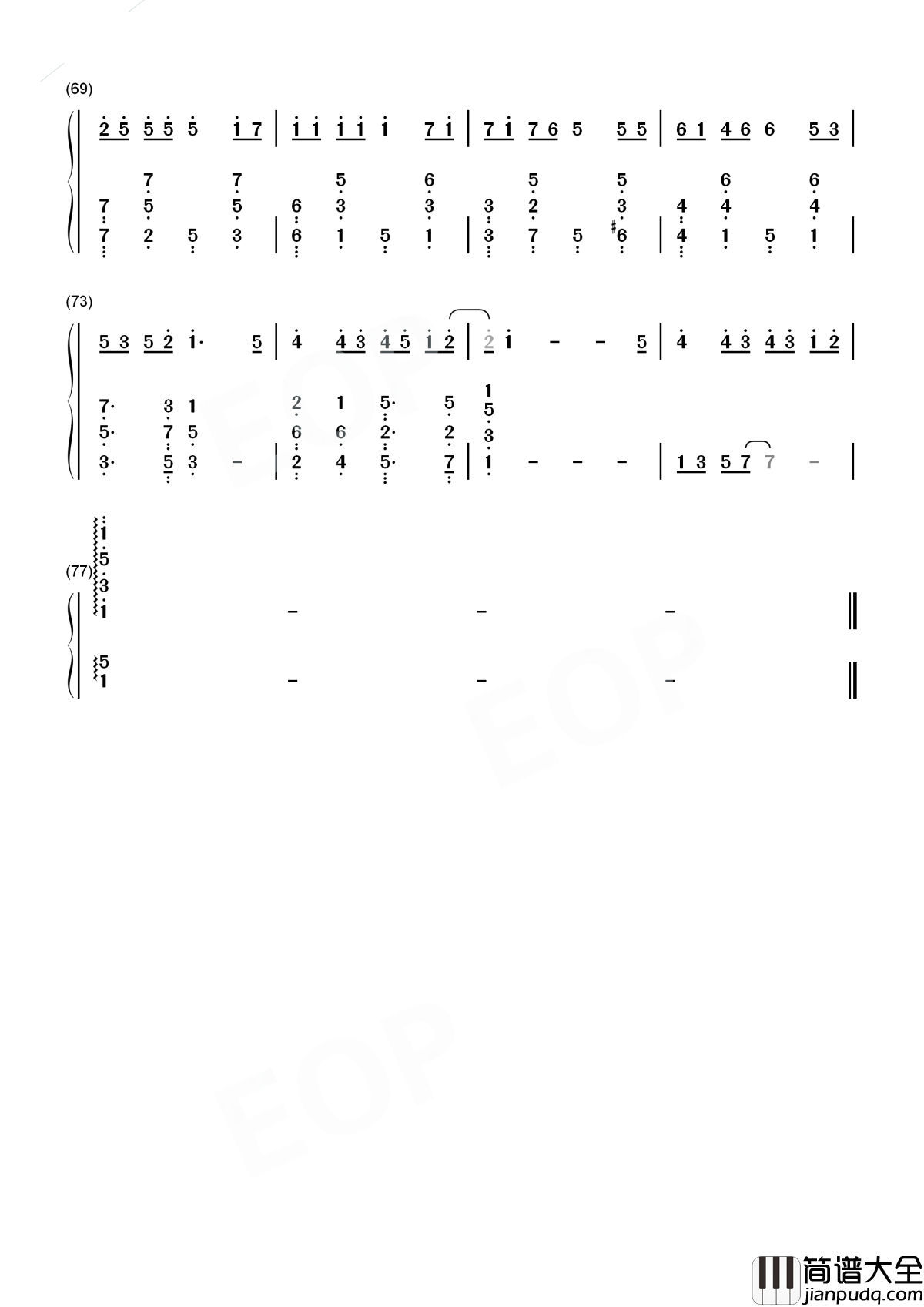 学猫叫简谱_小潘潘_我们一起学猫叫，一起喵喵喵喵喵