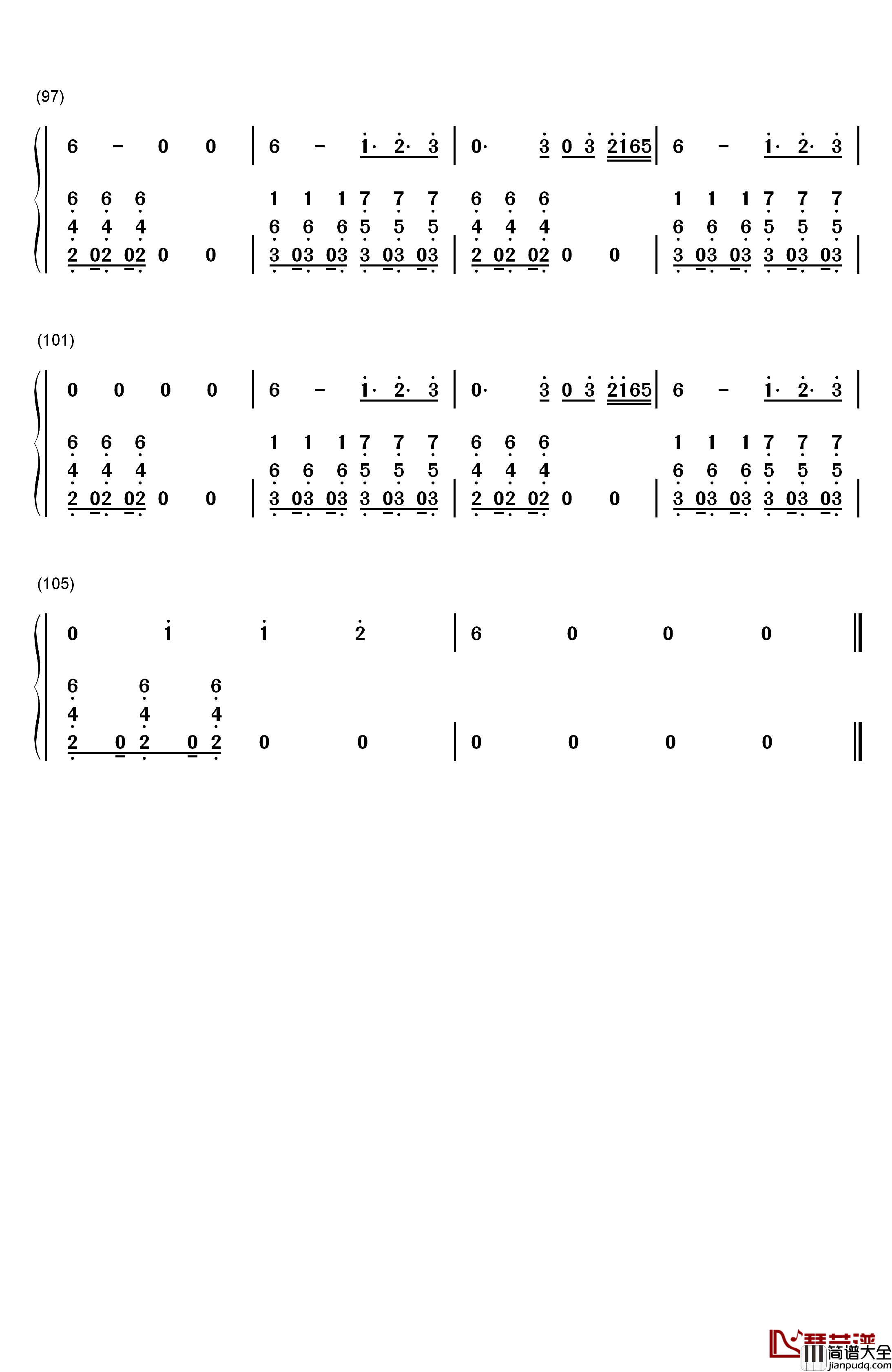 Desire钢琴简谱_数字双手_Years_&_Years