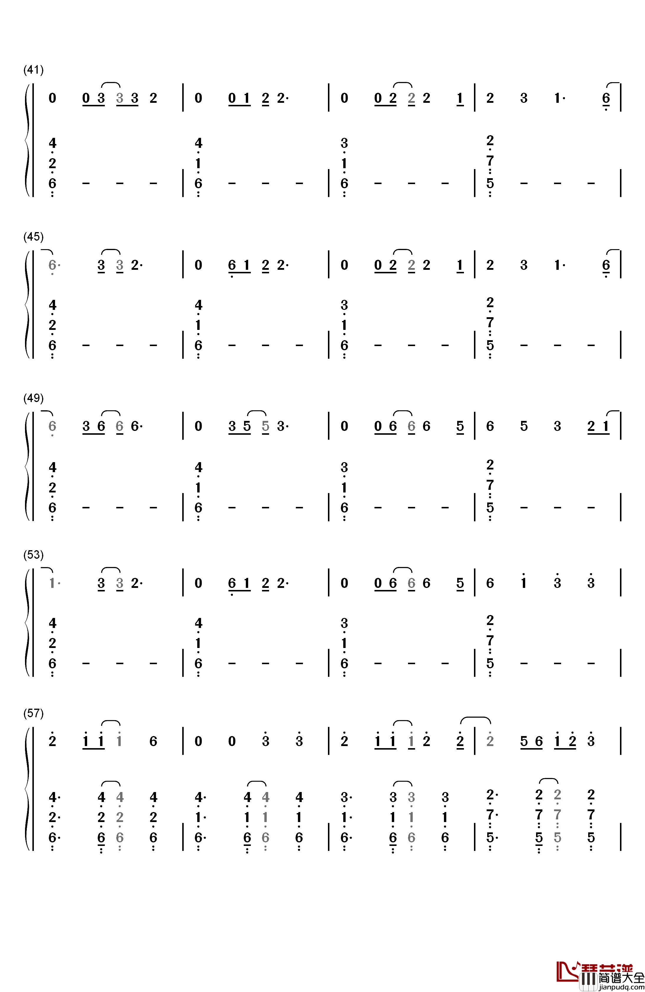 Mercy钢琴简谱_数字双手_Shawn_Mendes