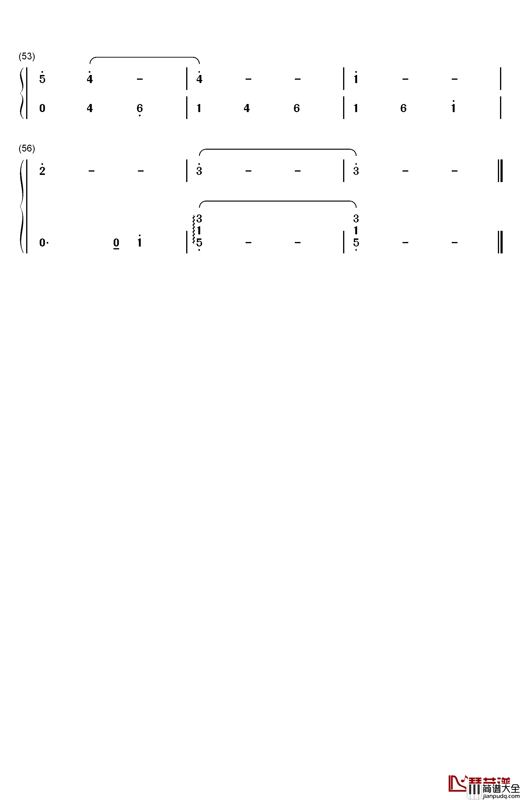 恋心钢琴简谱_数字双手_水谷広実