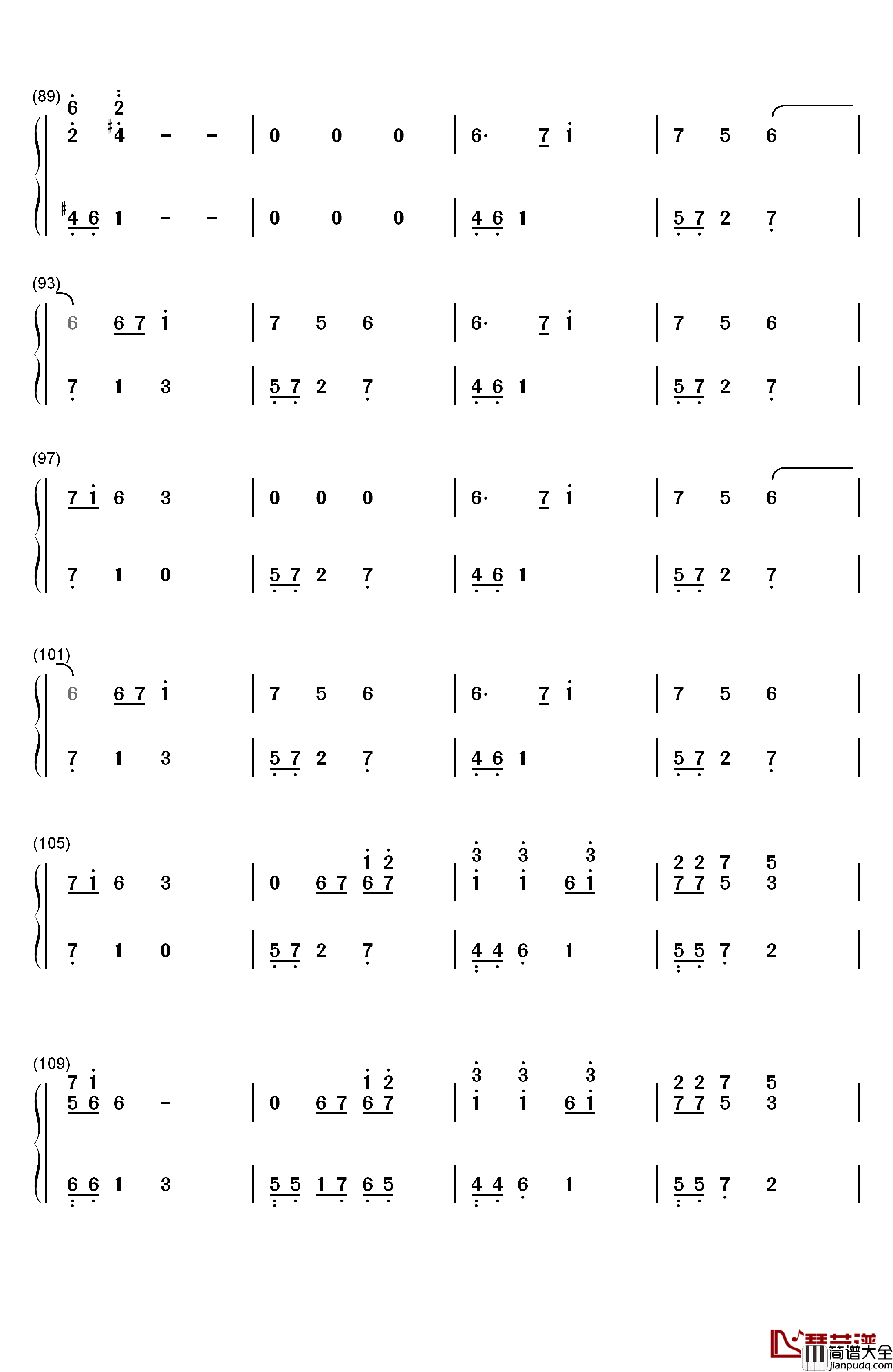 Sis_Puella_Magica钢琴简谱_数字双手_梶浦由记