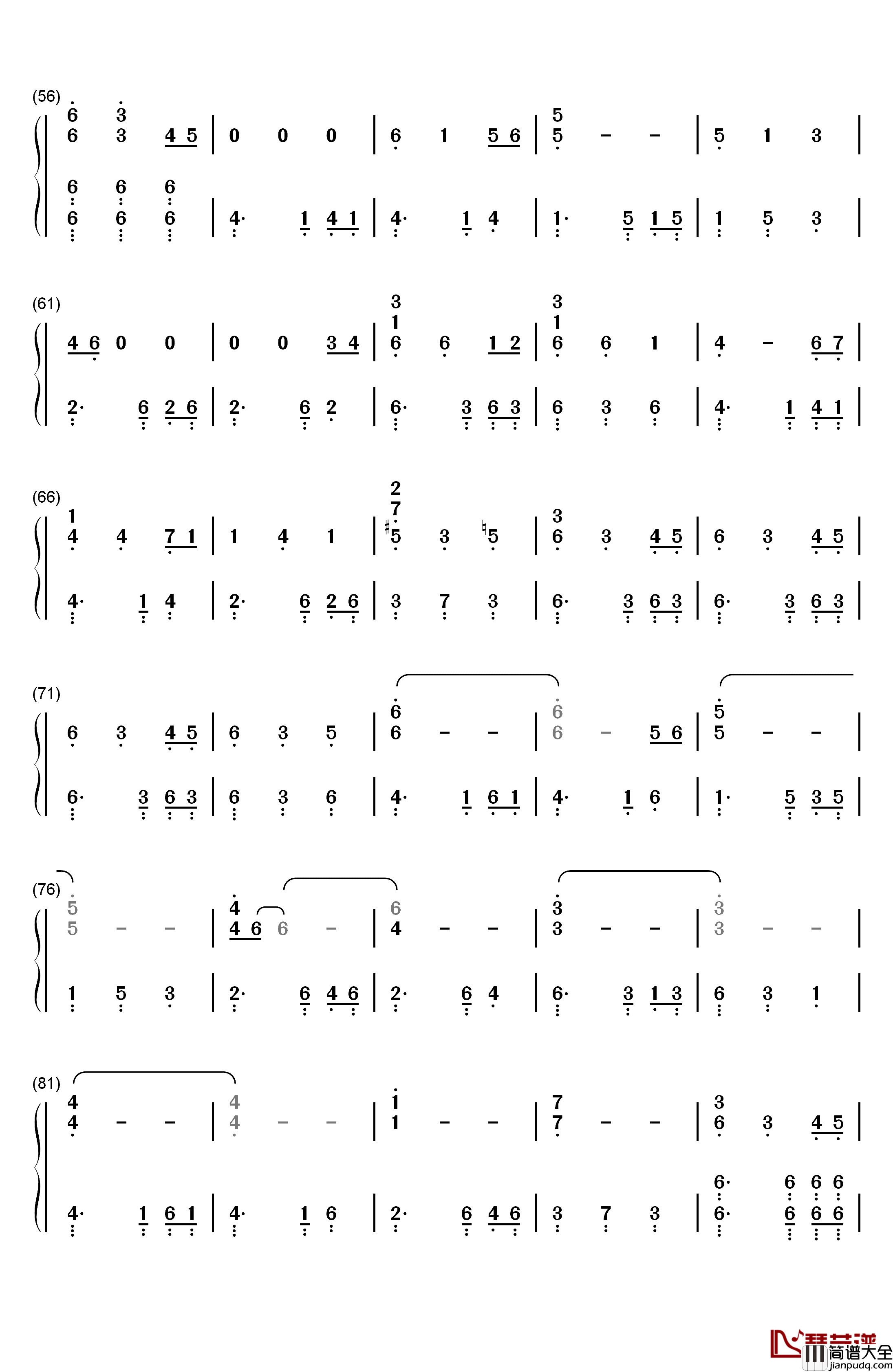 权力的游戏钢琴简谱_数字双手_Ramin_Djawadi