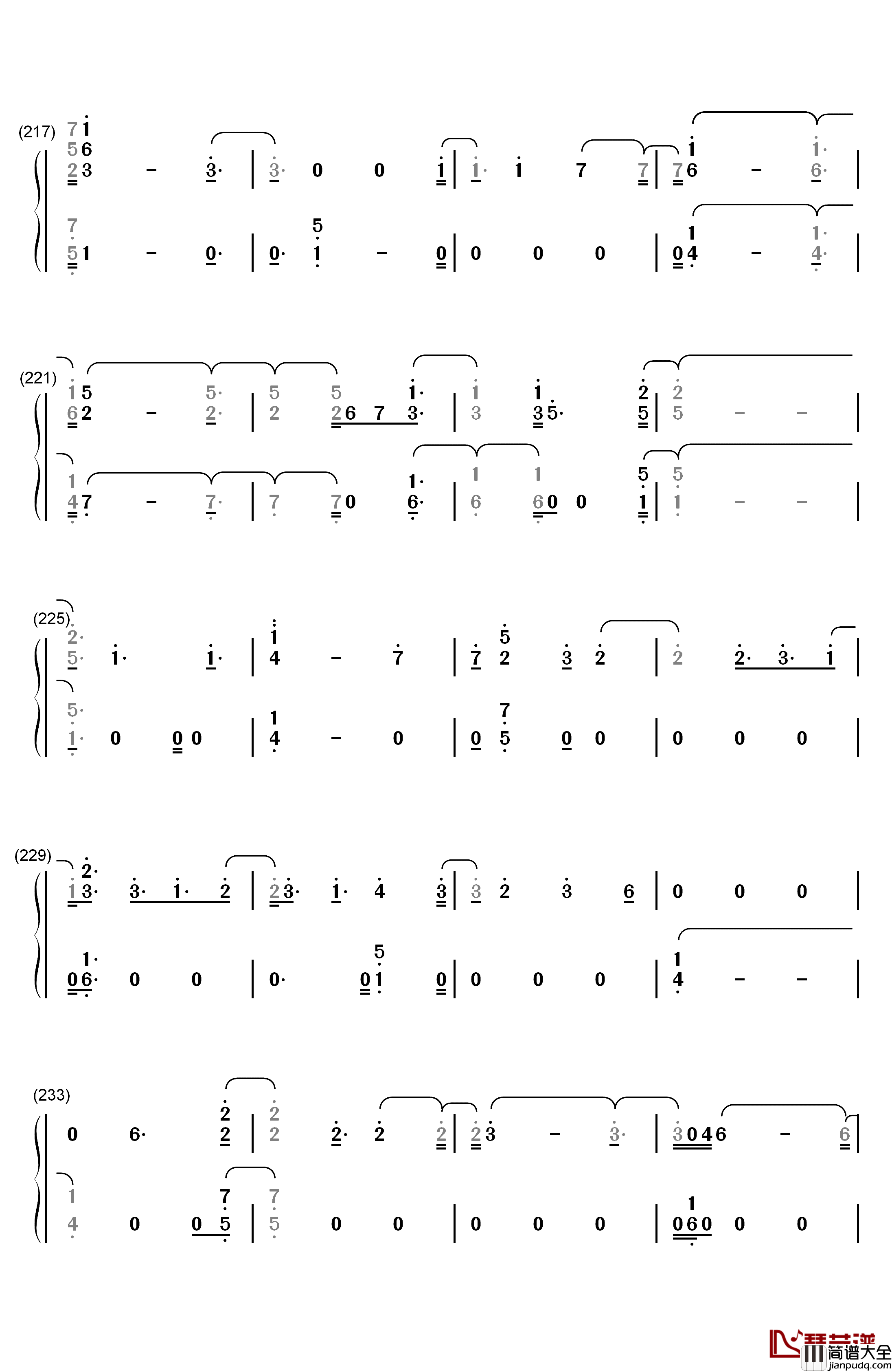 Hola_Hola钢琴简谱_数字双手_KARD