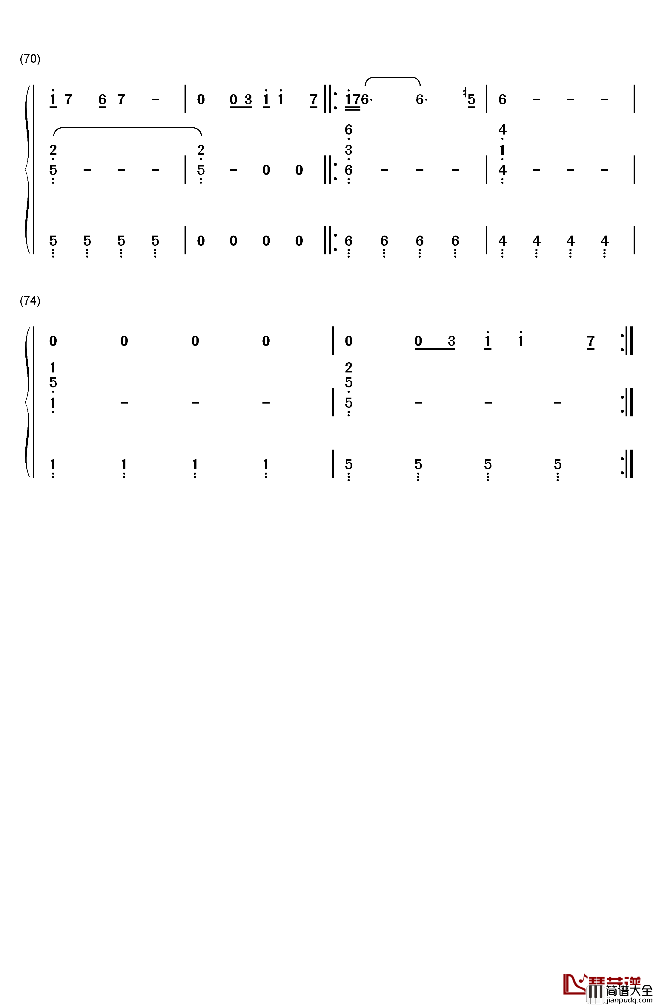 Still_Loving_You钢琴简谱_数字双手_Scorpions