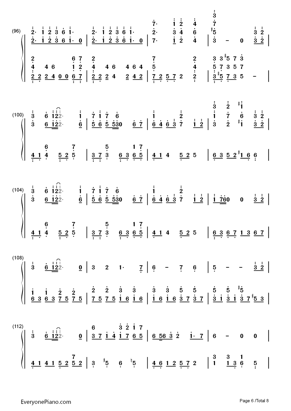 雨のち想い出钢琴简谱_数字双手_志倉千代丸