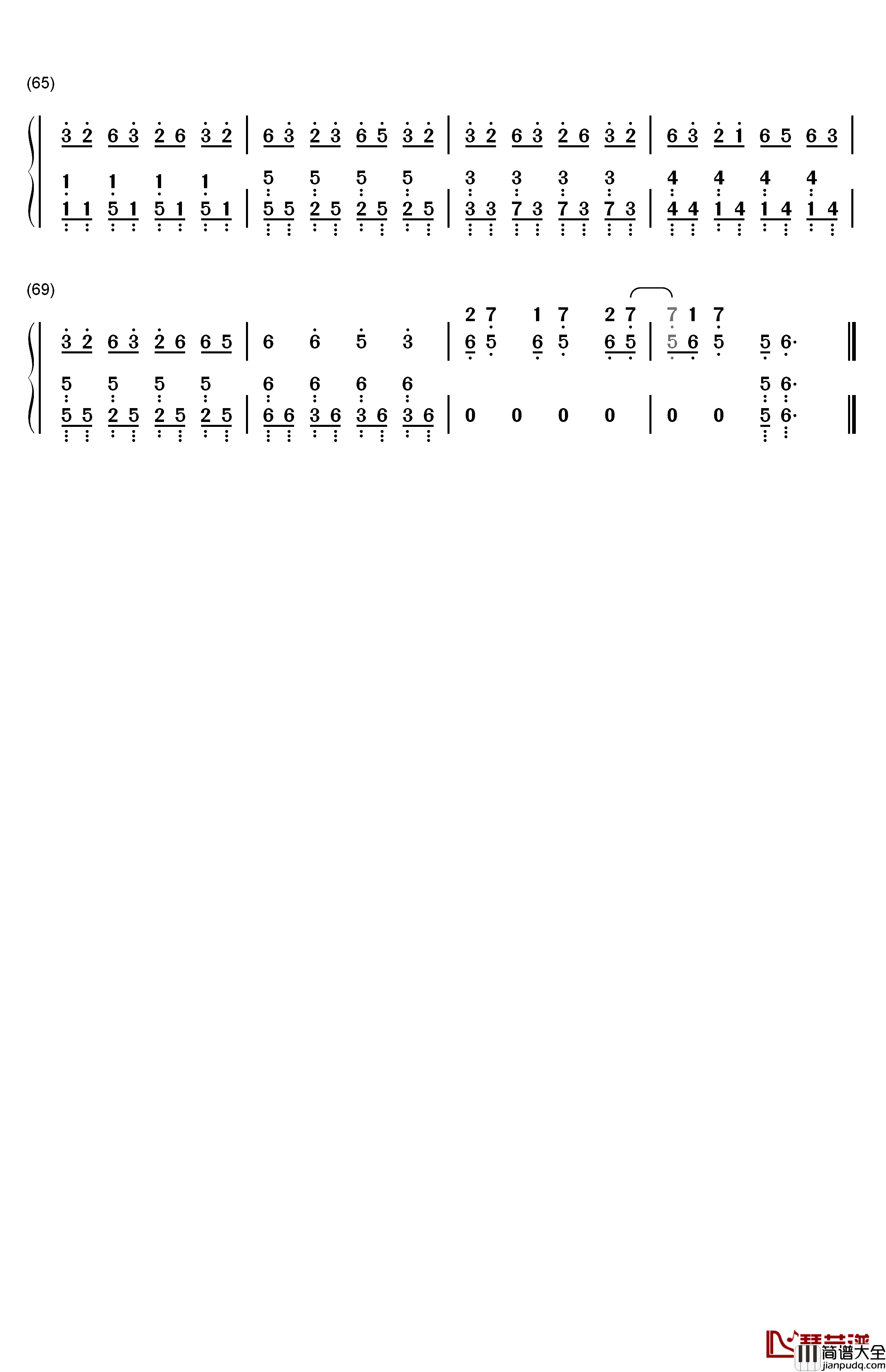 Valkyrie钢琴简谱_数字双手_和乐器乐队