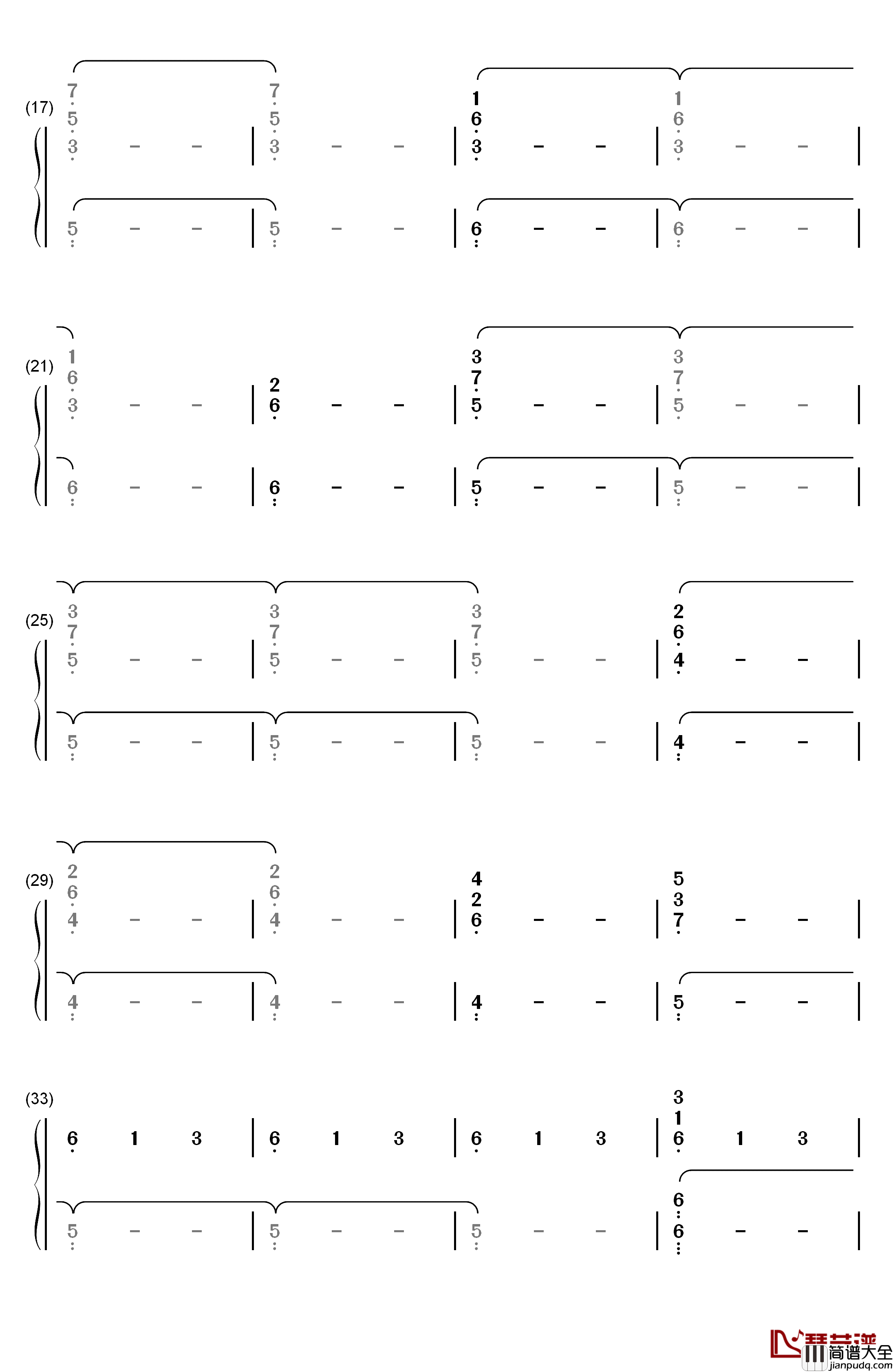 Purity_of_Heart钢琴简谱_数字双手_Steve_Jablonsky