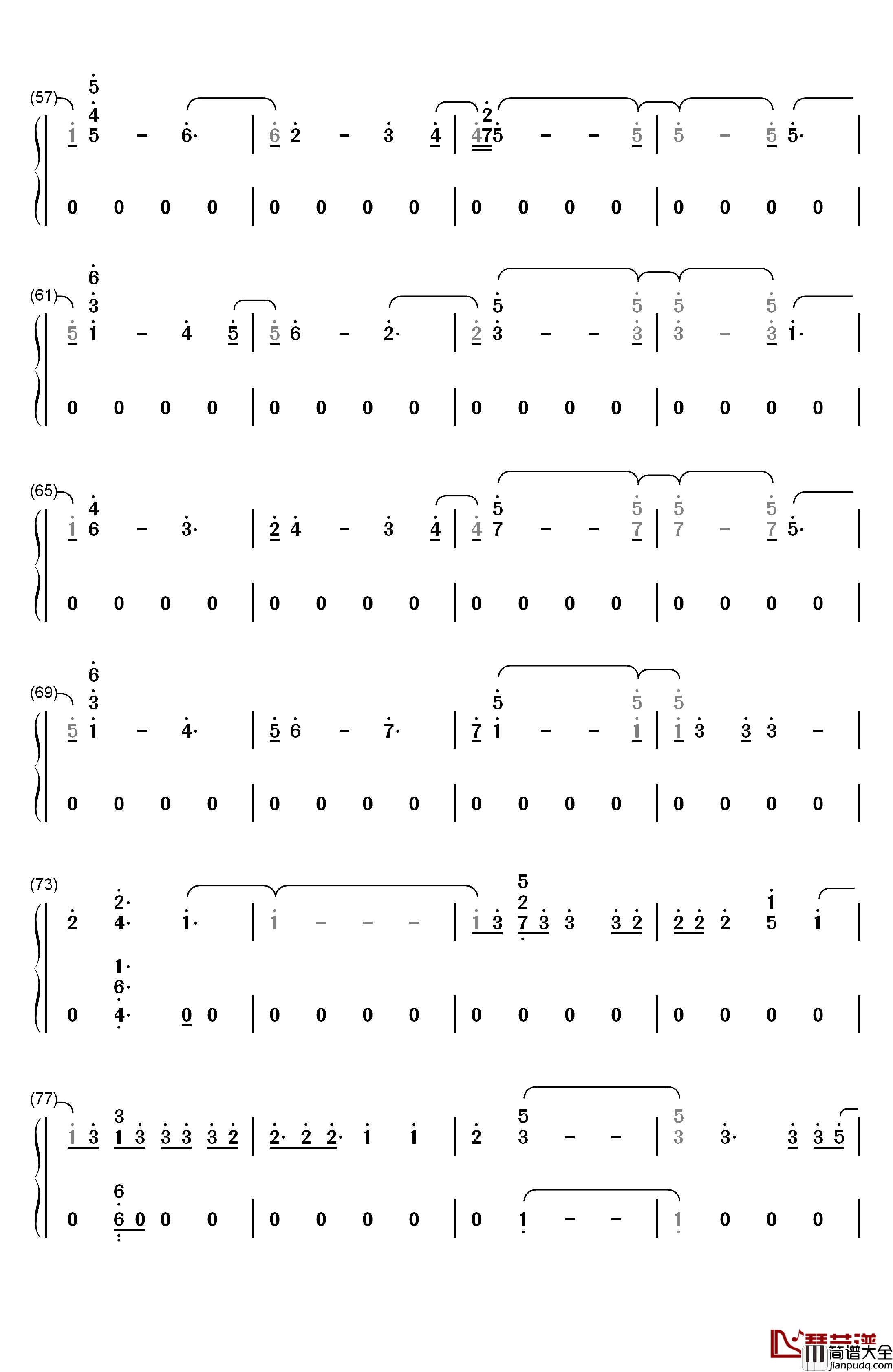 Hopeless钢琴简谱_数字双手_Halsey