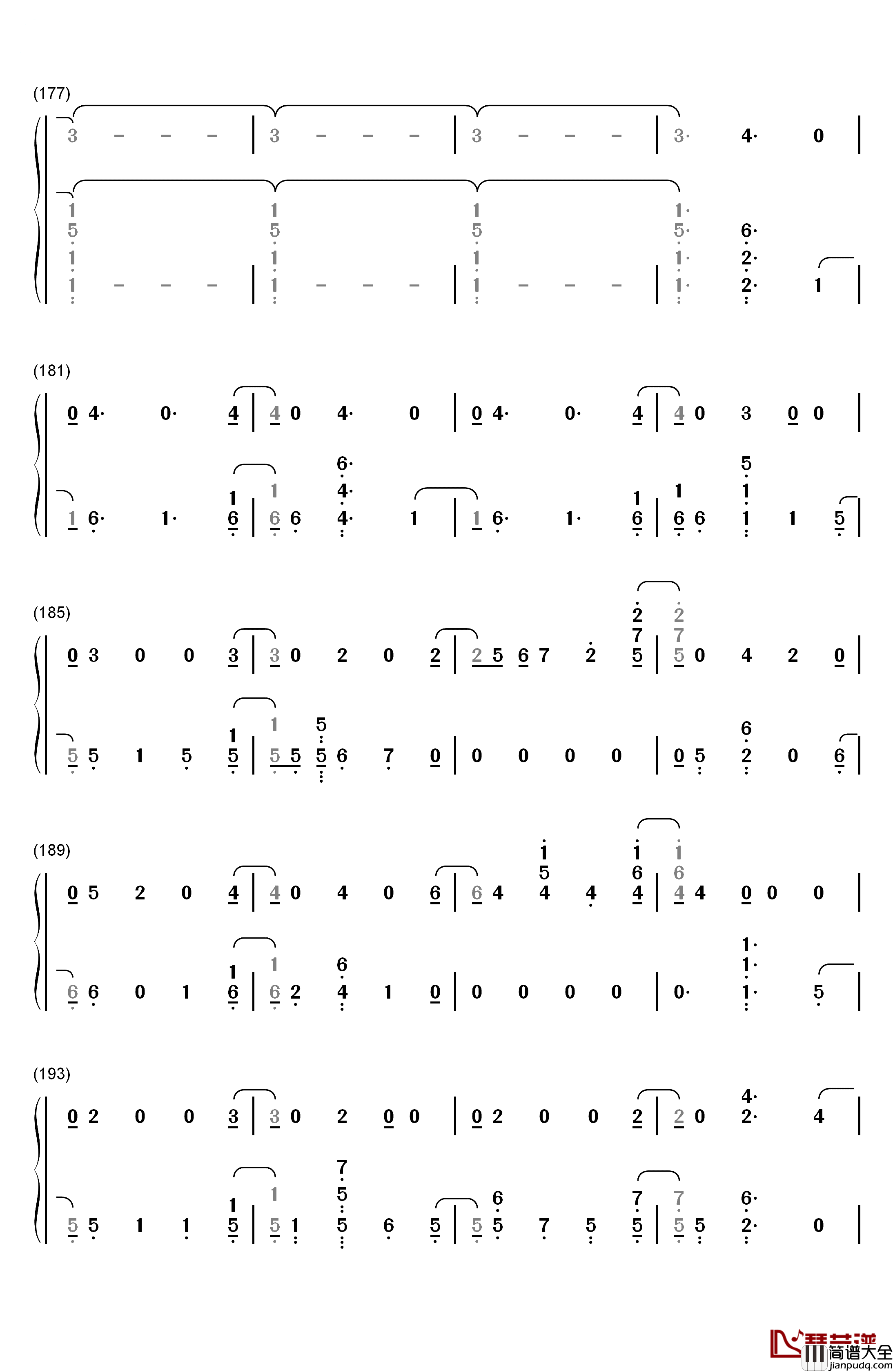 Say_Something钢琴简谱_数字双手_Justin_Timberlake