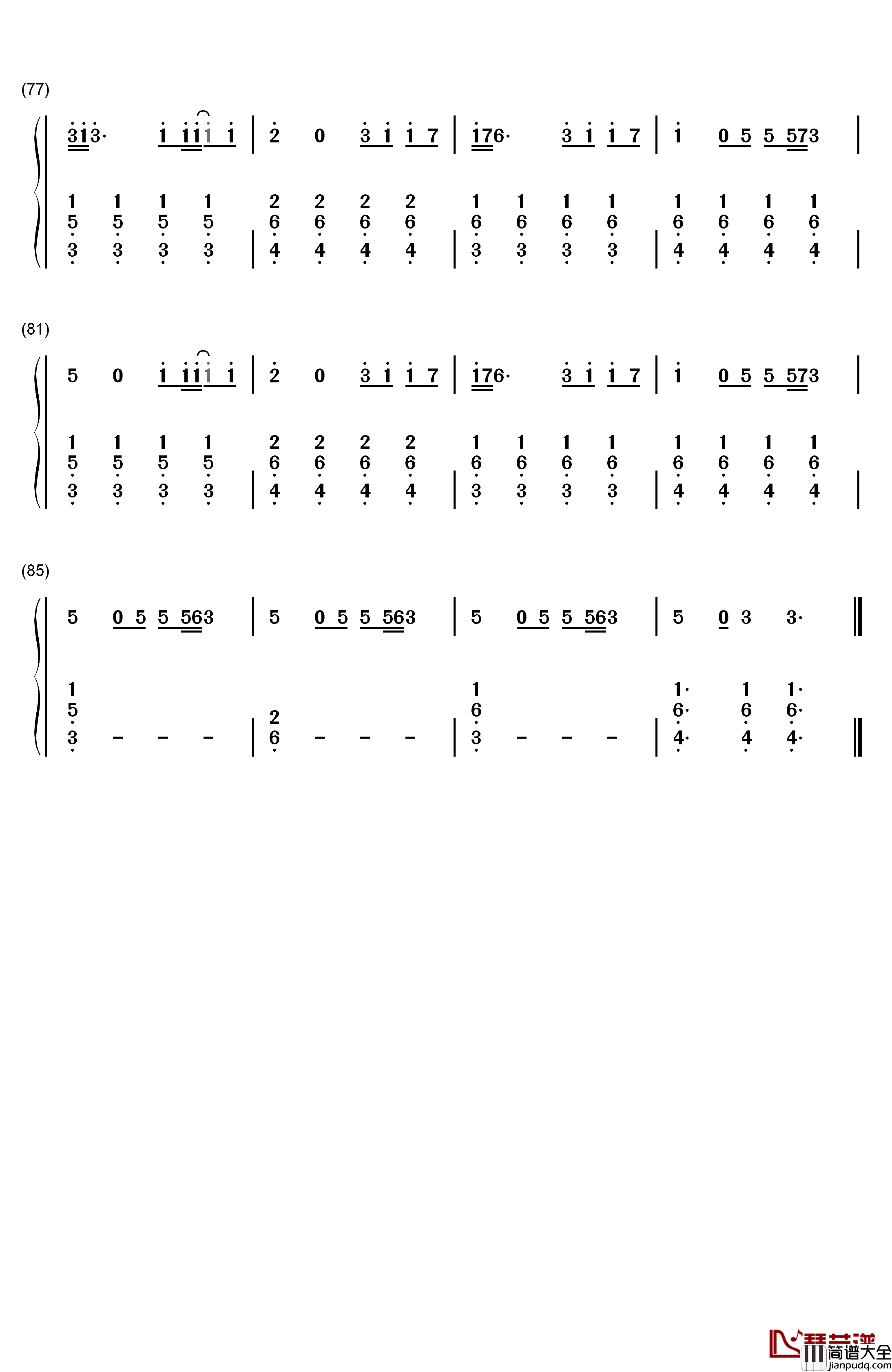 Fire_Meet_Gasoline钢琴简谱_数字双手_Sia