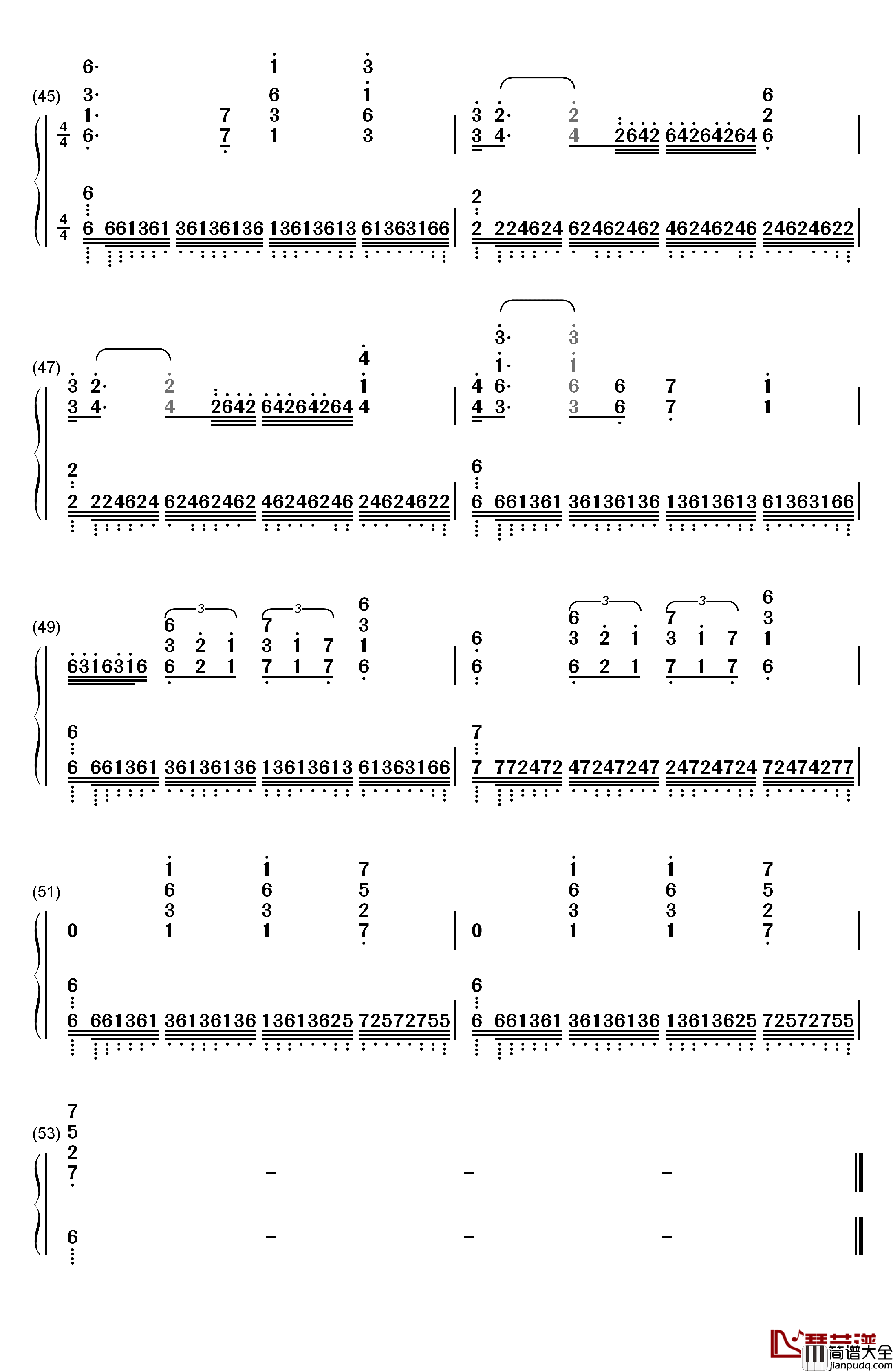 Erwins_Speech钢琴简谱_数字双手_泽野弘之