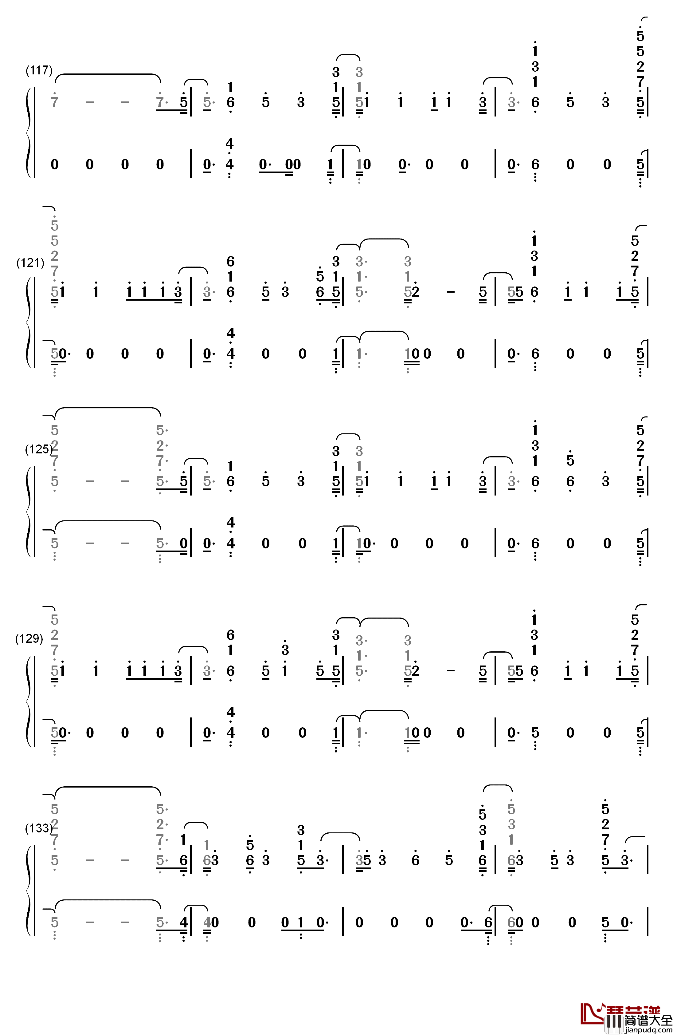 Learn_To_Let_Go钢琴简谱_数字双手_Kesha