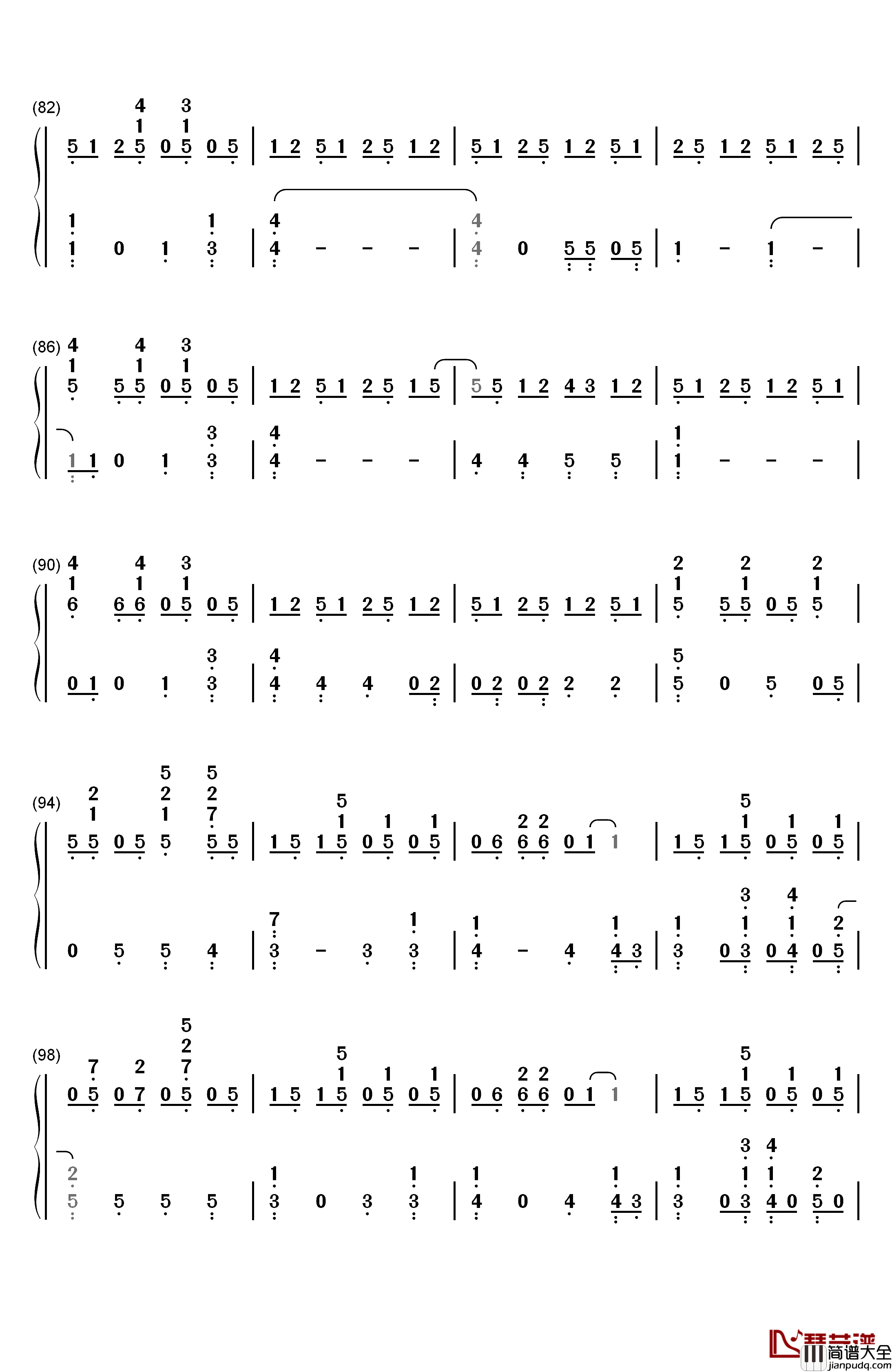 All_of_Me_完整版钢琴简谱_数字双手_Jon_Schmidt