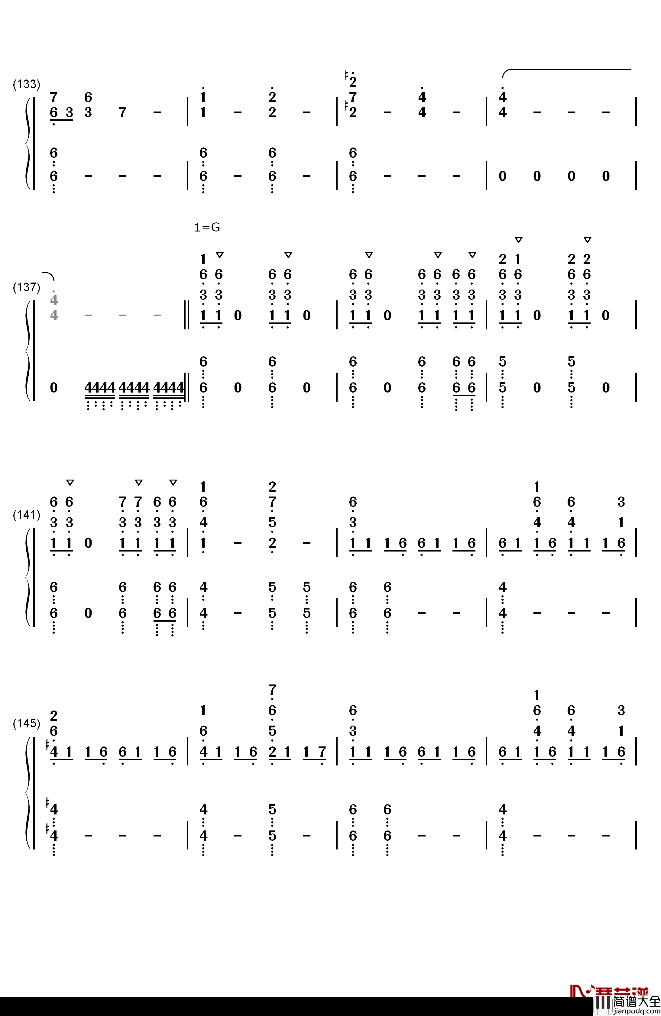 Forge钢琴简谱_数字双手_Alan_Silvestri