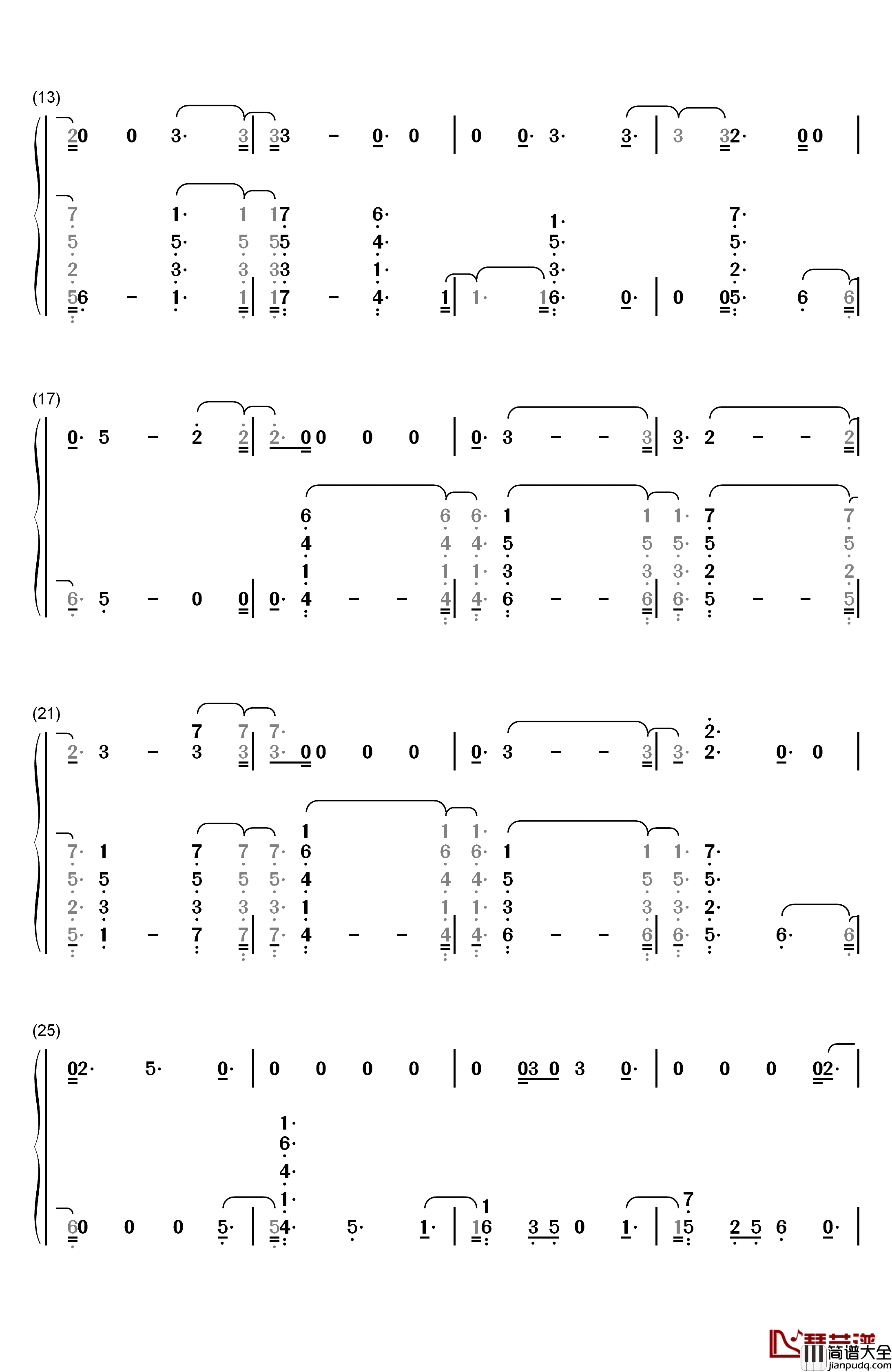 Dress钢琴简谱_数字双手_Taylor_Swift