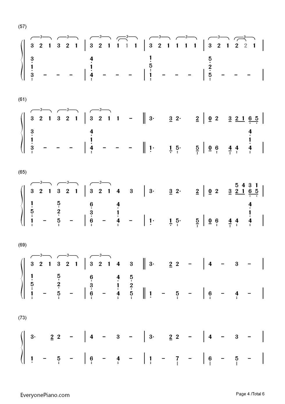 Good_Girls钢琴简谱_数字双手_5_Seconds_of_Summer