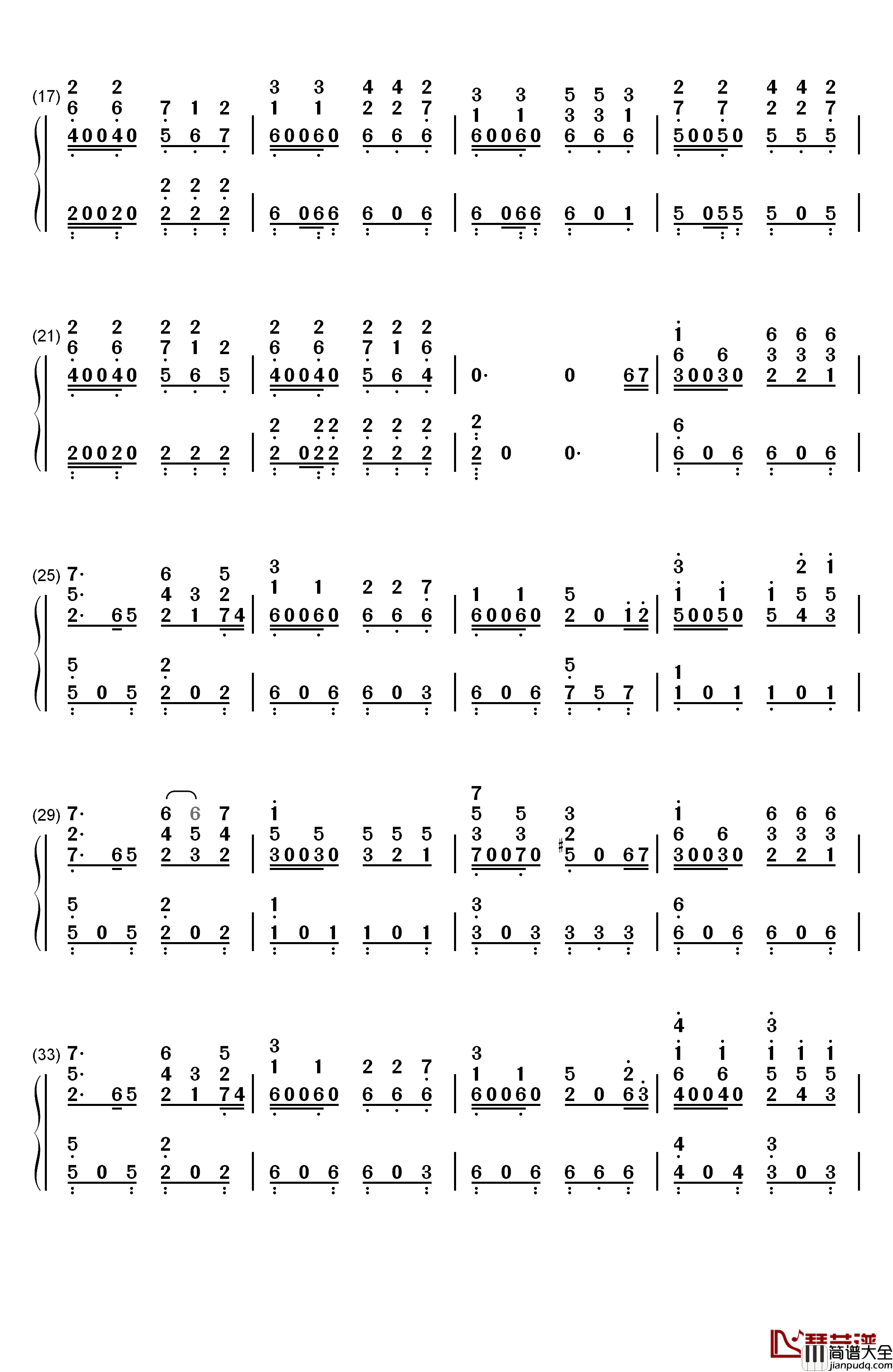 The_Shaping_of_the_World钢琴简谱_数字双手_Jason_Hayes