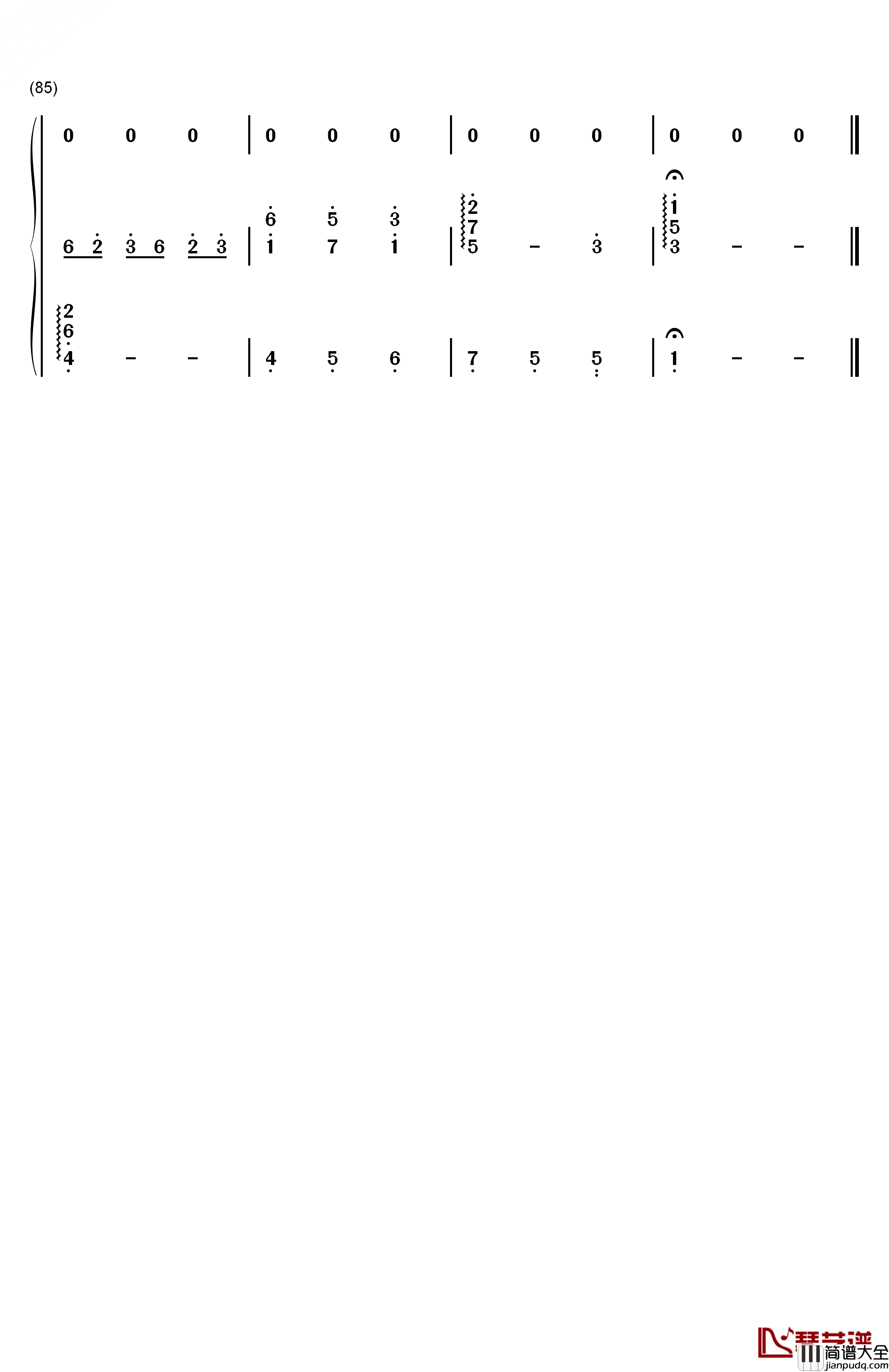 ひかりにわ钢琴简谱_数字双手_早见沙织