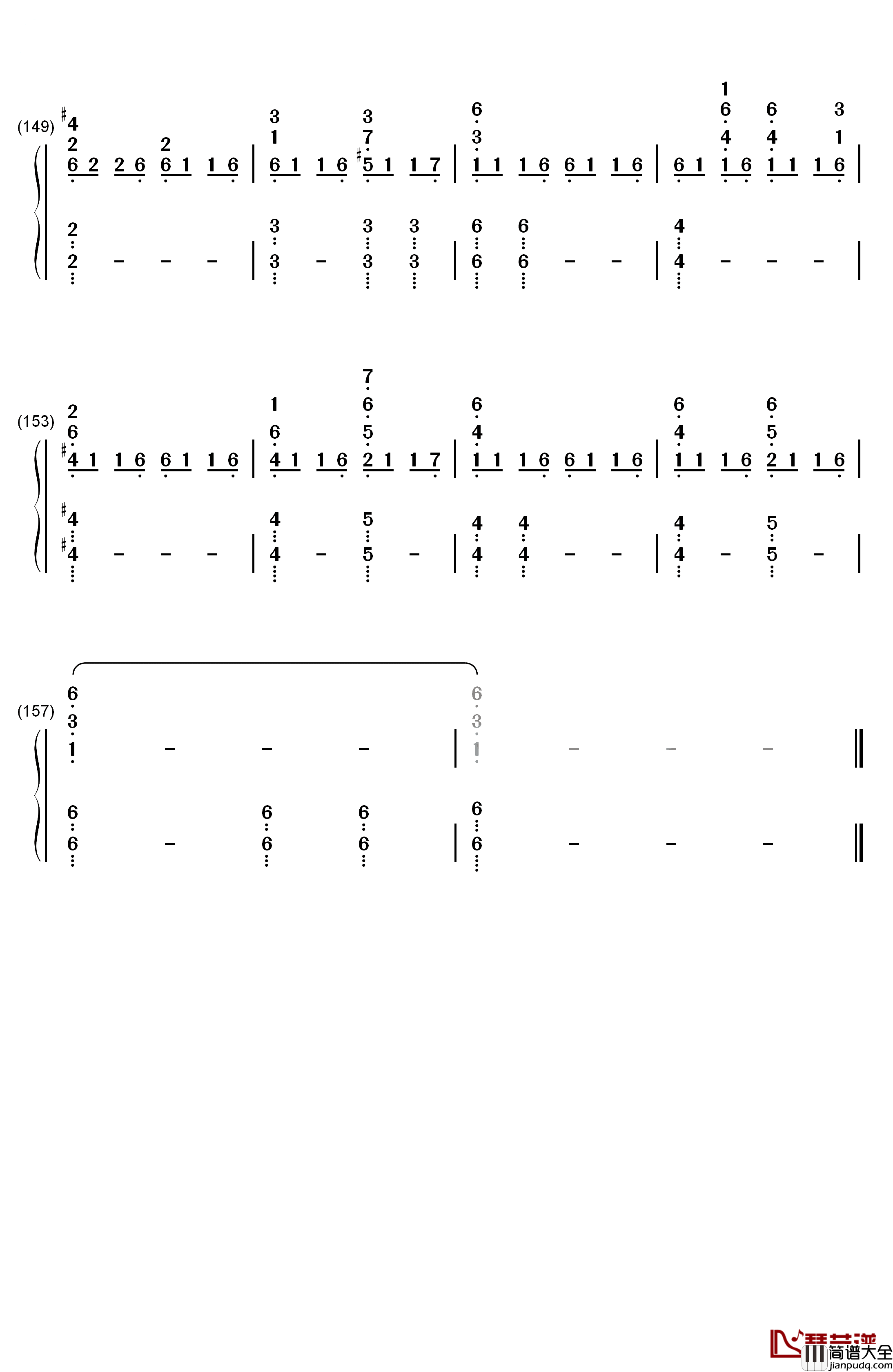 Forge钢琴简谱_数字双手_Alan_Silvestri