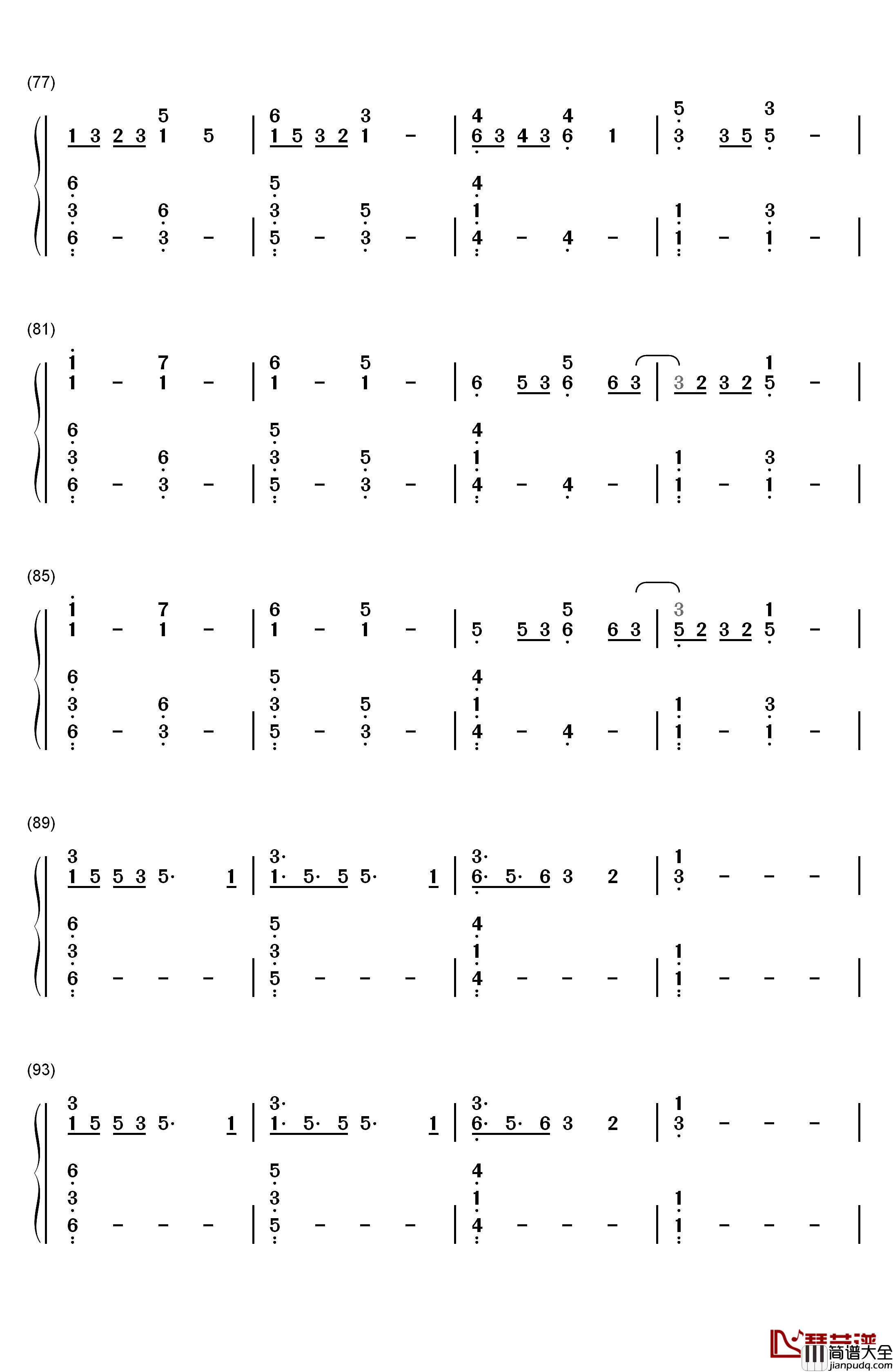 Lost_Boy钢琴简谱_数字双手_Ruth_B