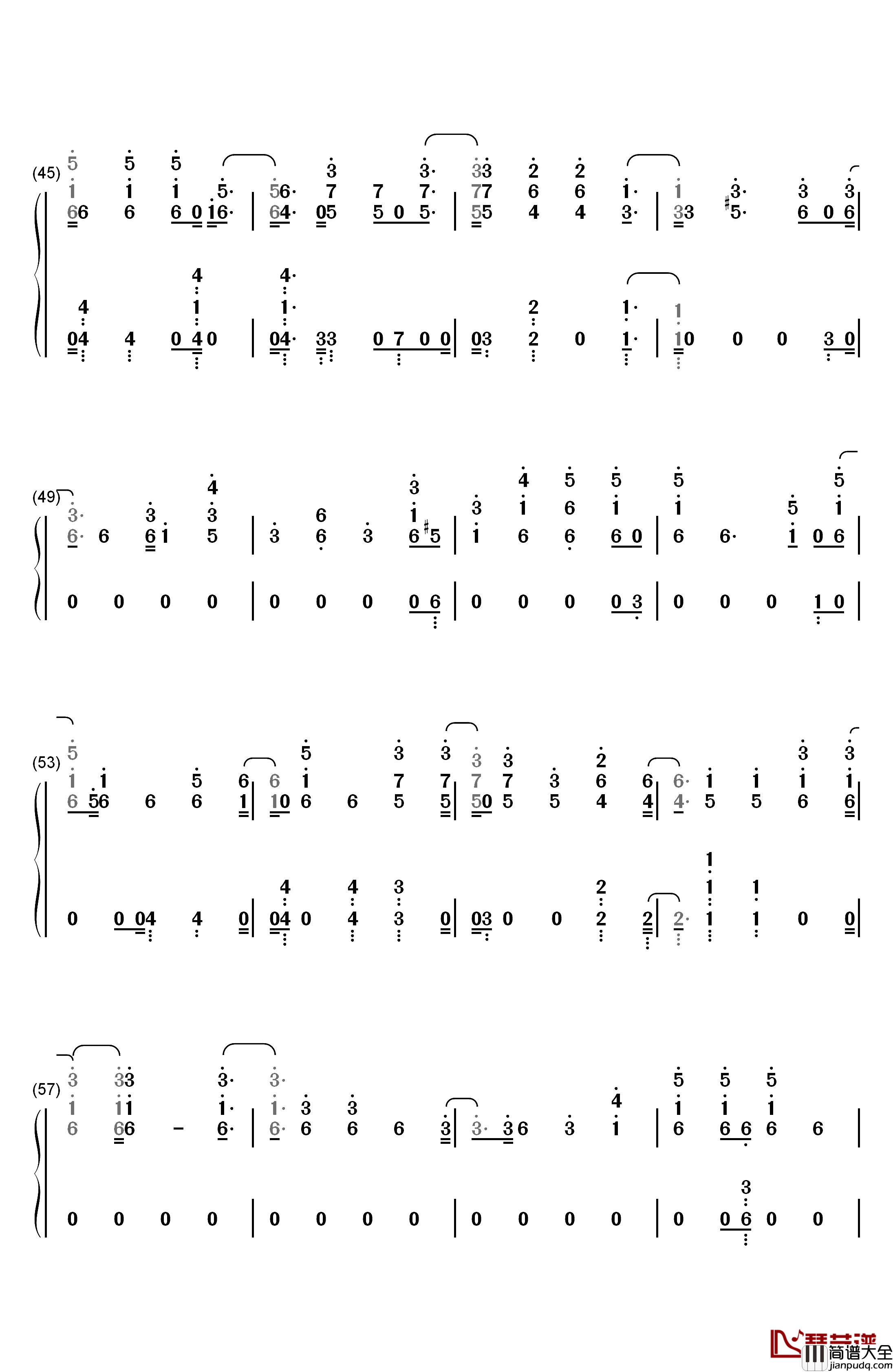 Kill_Jill钢琴简谱_数字双手_Big_Boi