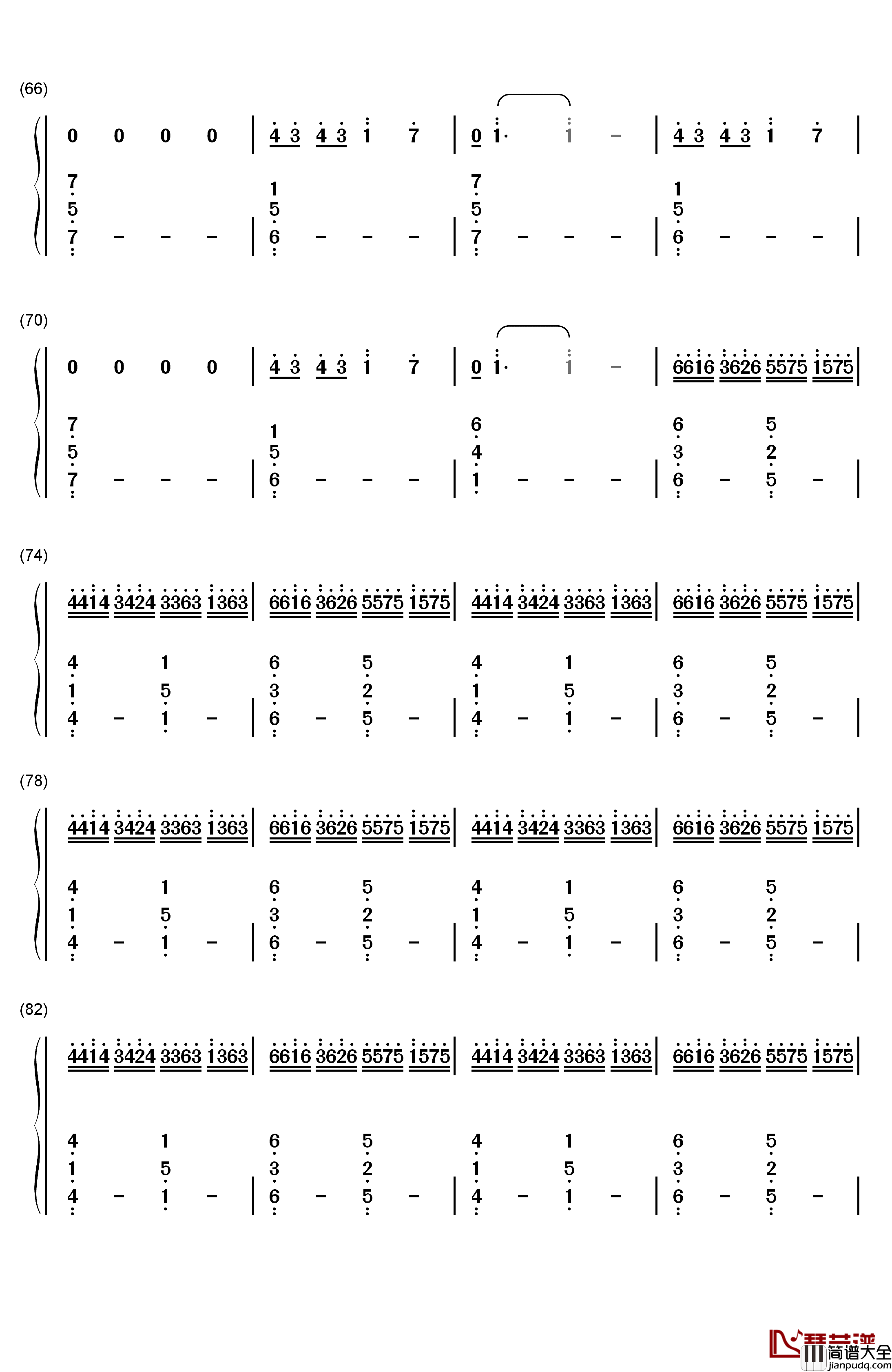 Holding_On_To_You钢琴简谱_数字双手_Twenty_One_Pilots